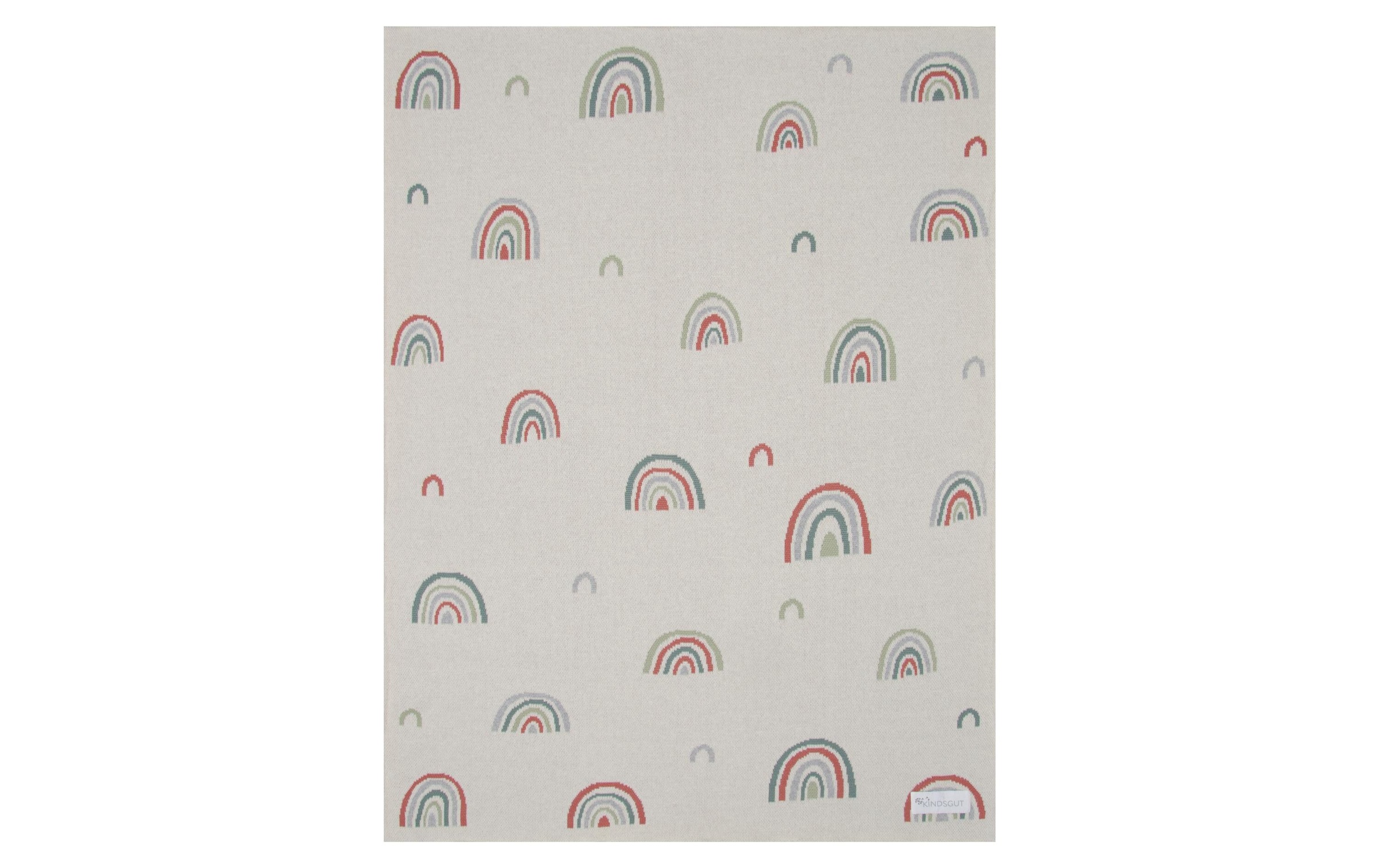 KINDSGUT Babydecke »mit Regenbogen 80 x 100 cm«