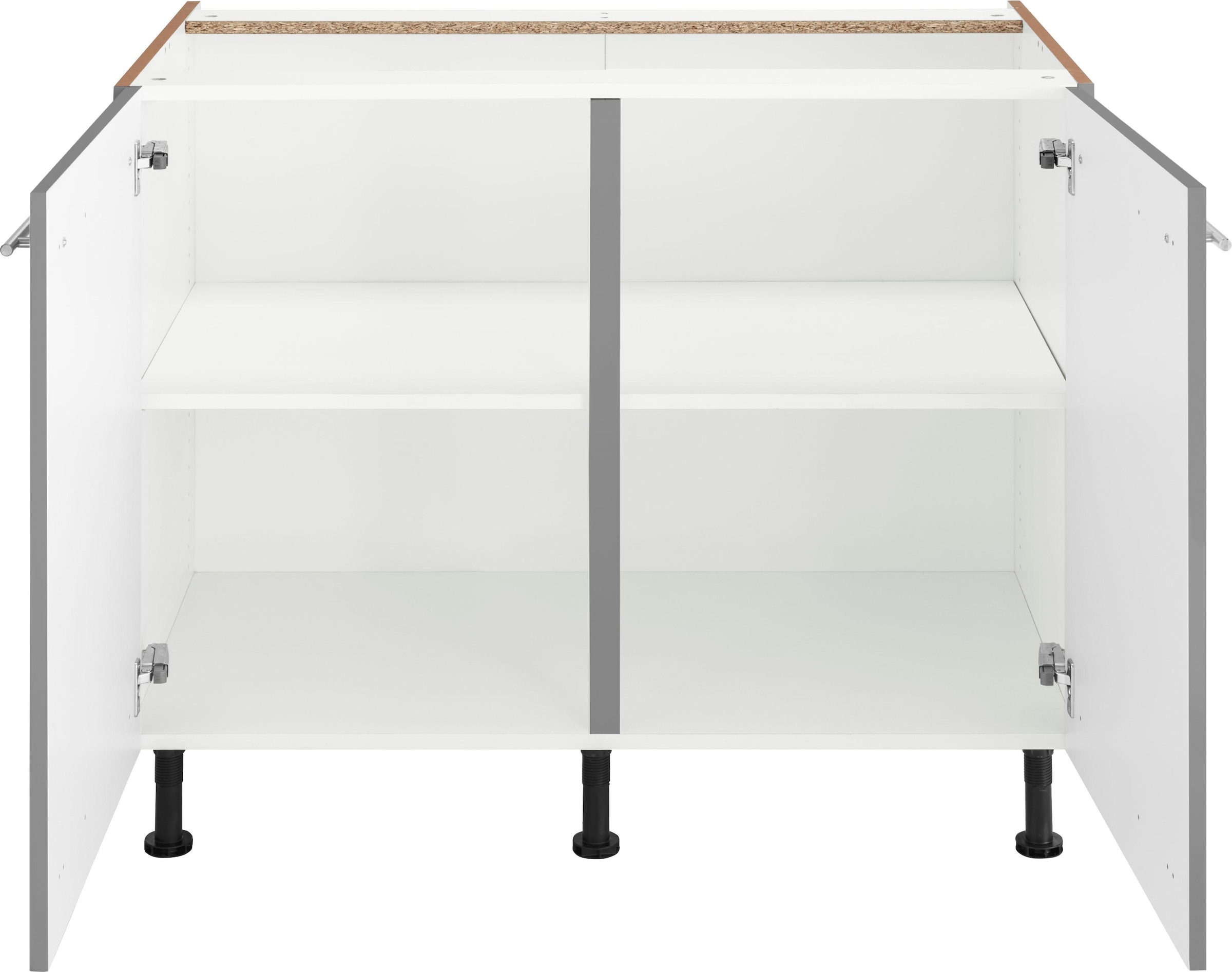 OPTIFIT Unterschrank »Bern«, 100 cm breit, mit 2 Türen, mit höhenverstellbaren Füssen
