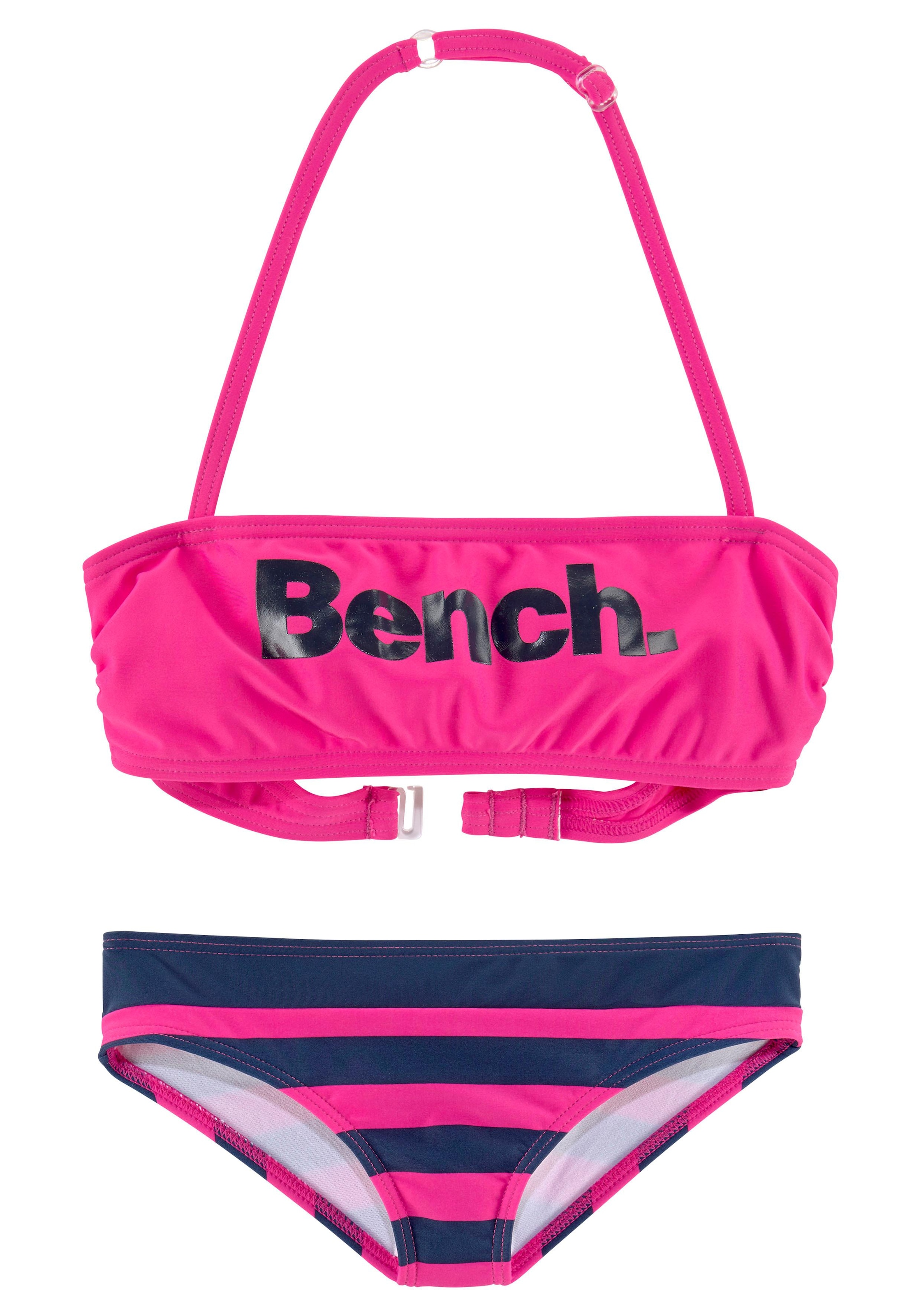 ✵ Bench. Bustier-Bikini, mit | Trägern gekreuzten Jelmoli-Versand bestellen online