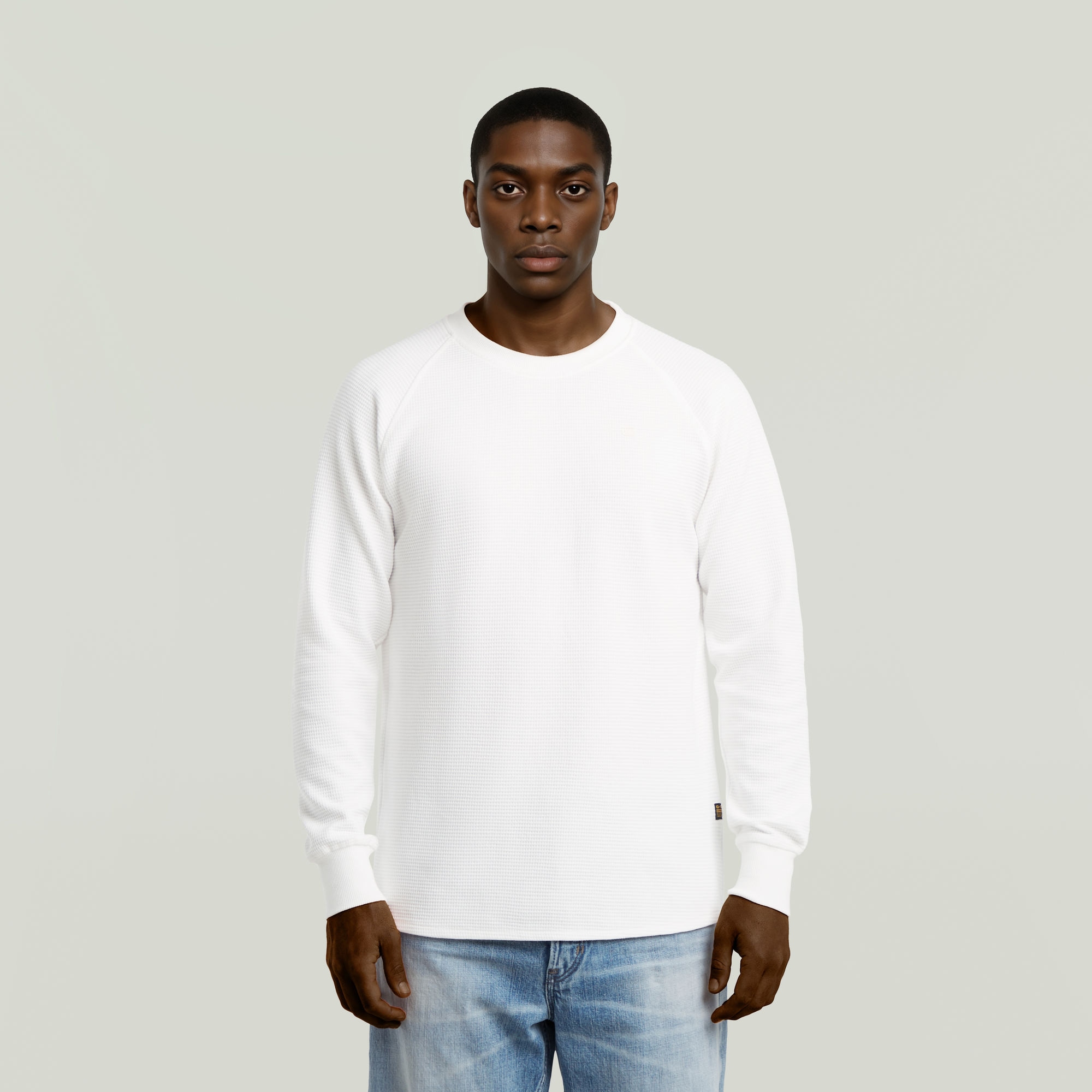 G-STAR Sweater »Jirgi«, mit Label-Detail auf der Brust