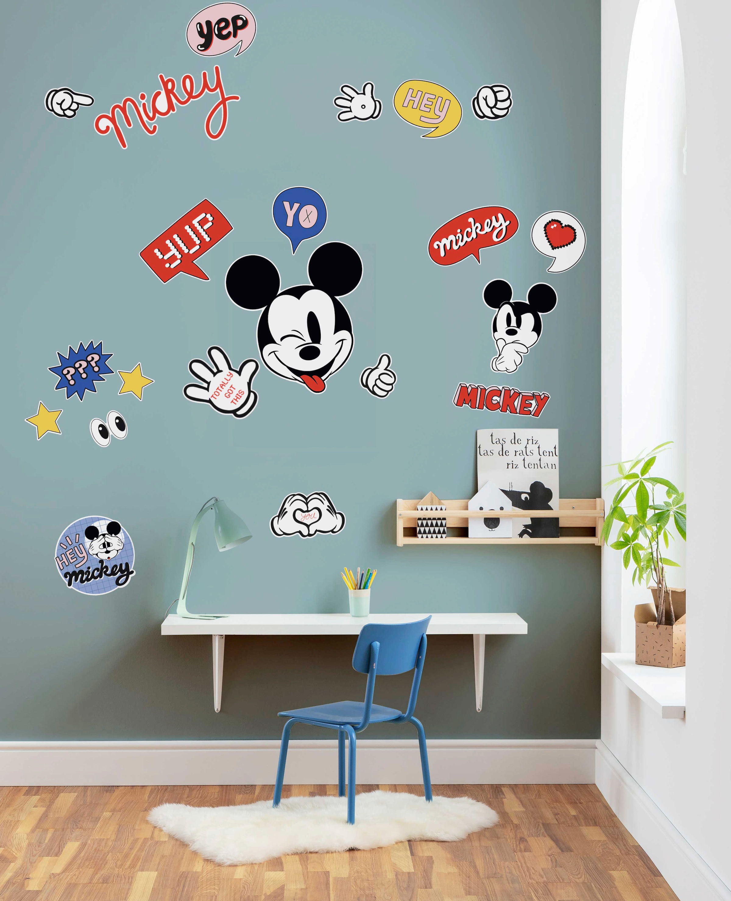Komar Wandtattoo »Its a Mickey Thing - Grösse 50 x 70 cm«, selbstklebend, Wandsticker, Kinderzimmer
