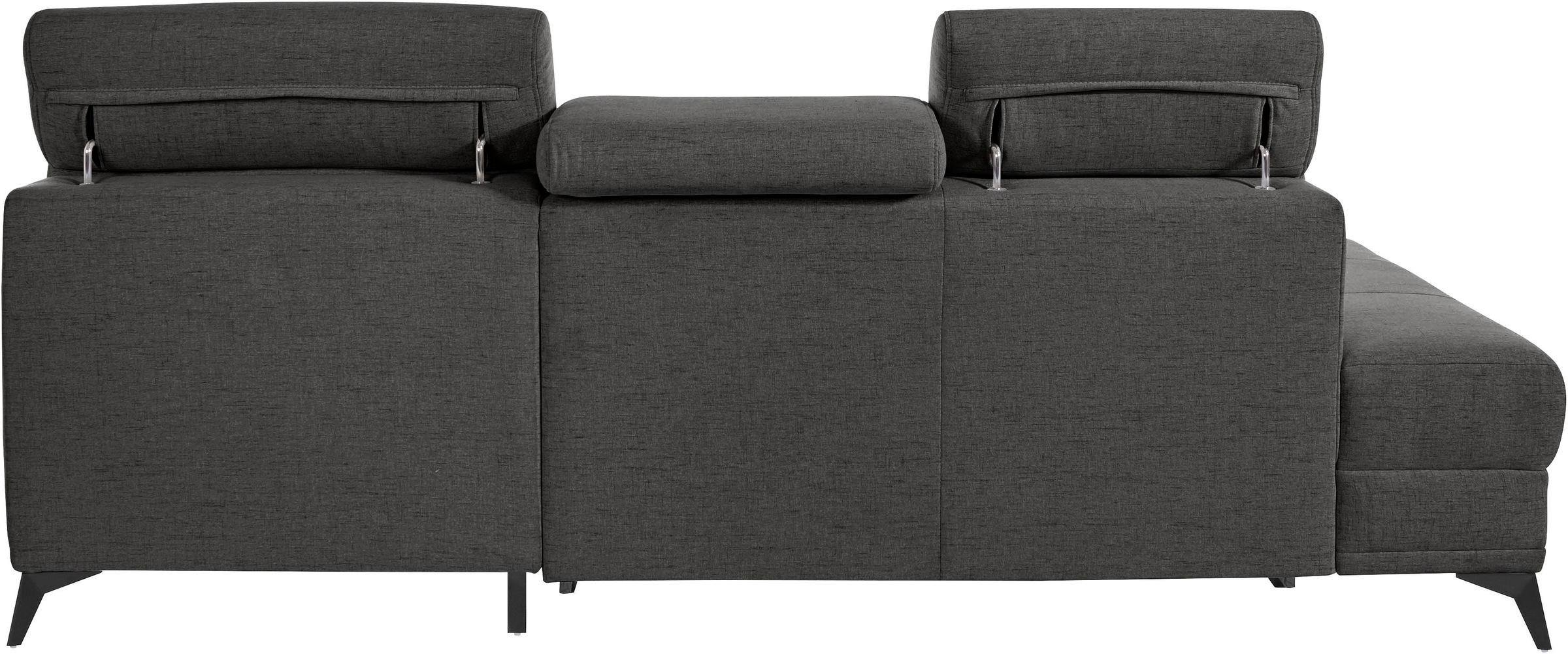 INOSIGN Ecksofa »Cardiz L-Form«, inkl.Kopfteilverstellung und Federkern wahlweise mit Bettfunktion