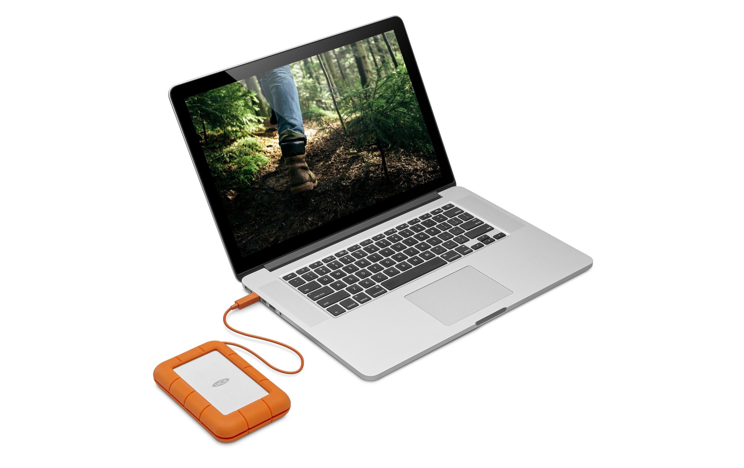 LaCie externe HDD-Festplatte »Rugged USB-C 5 TB«
