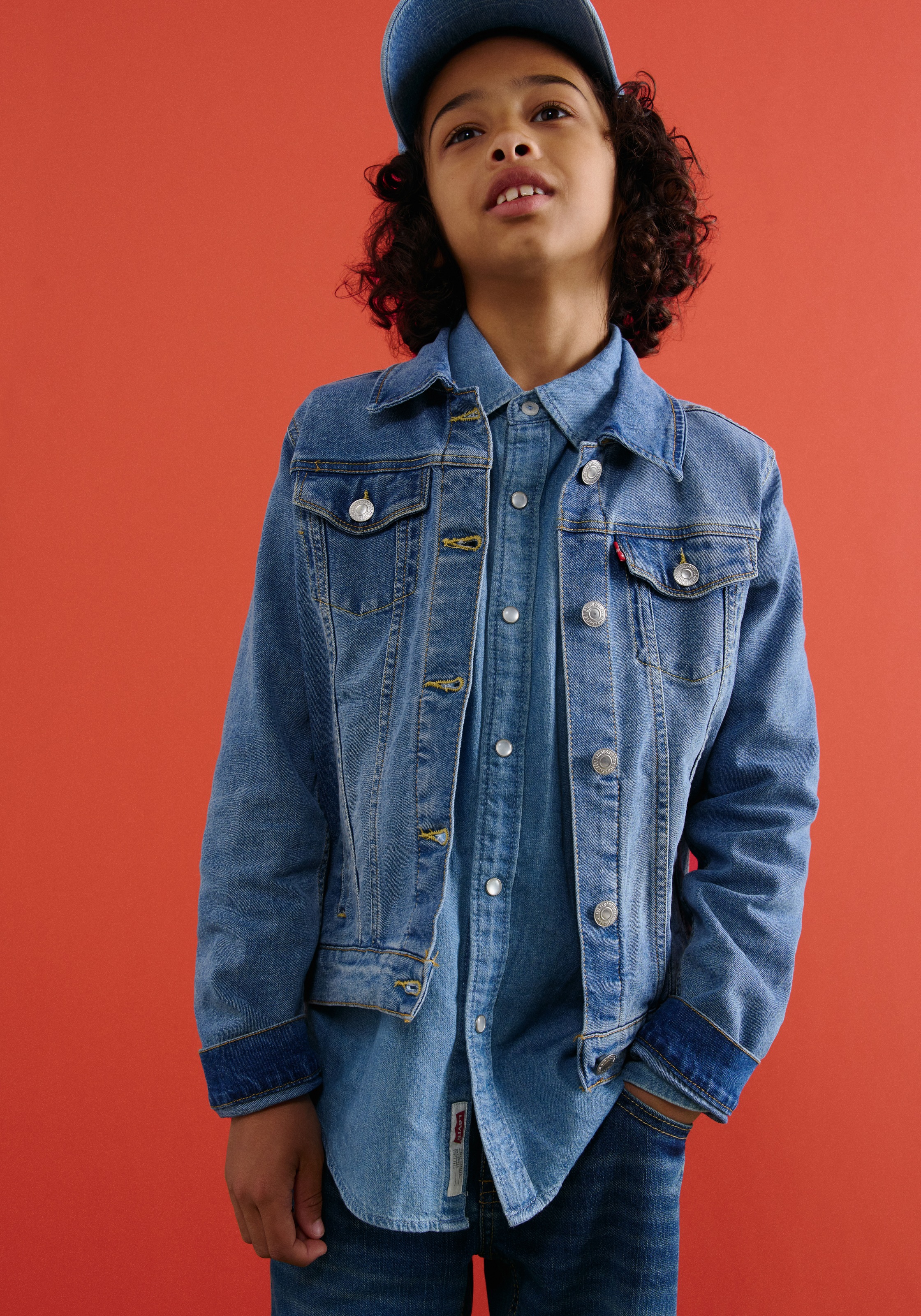 Levi's® Kids Jeansjacke »TRUCKER JACKET«, for BOYS