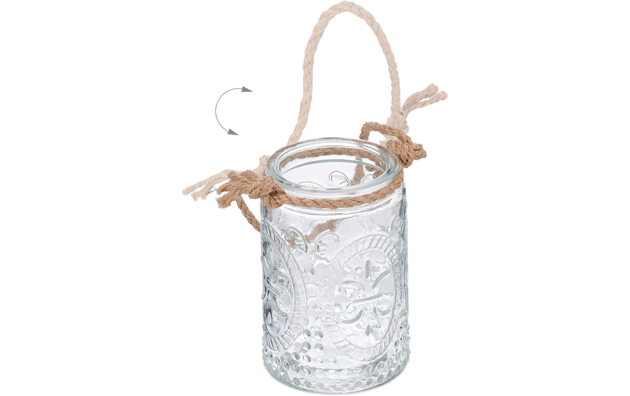 relaxdays Windlicht »Summer Vintage 45422 cm Glas«