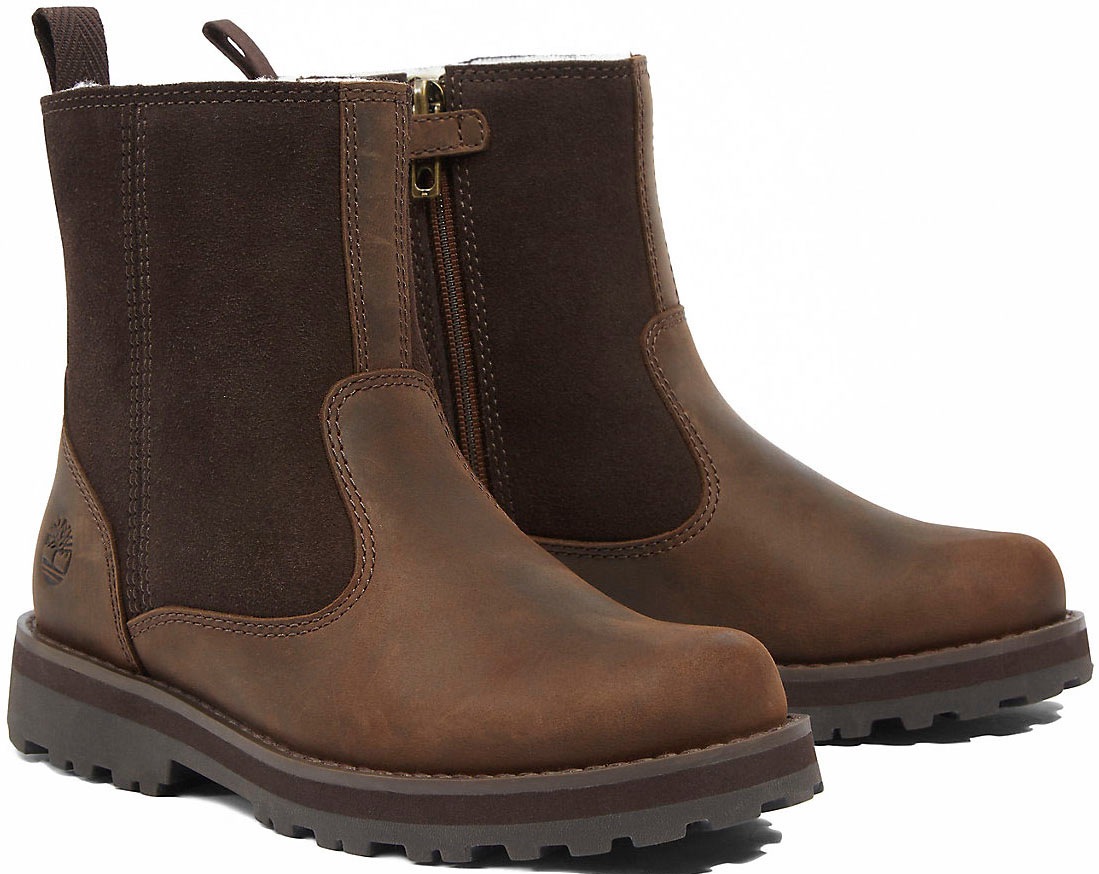 Timberland Winterstiefel »COURMA KIDMID WARM LINED BOOT« Stiefelette, Winterschuhe,gefüttert & wärmend