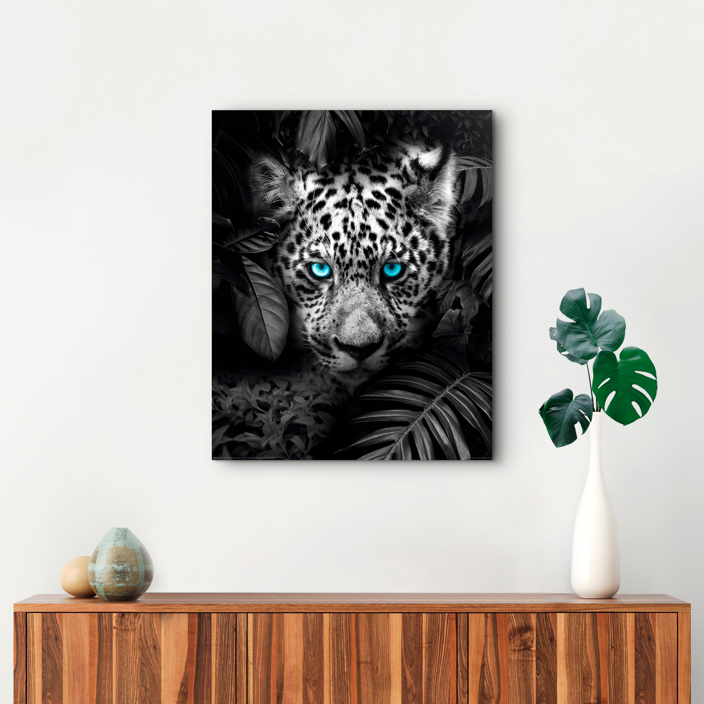 ❤ Reinders! Holzbild »Blue Eyed Leopard«, (1 St.) ordern im Jelmoli-Online  Shop | Poster