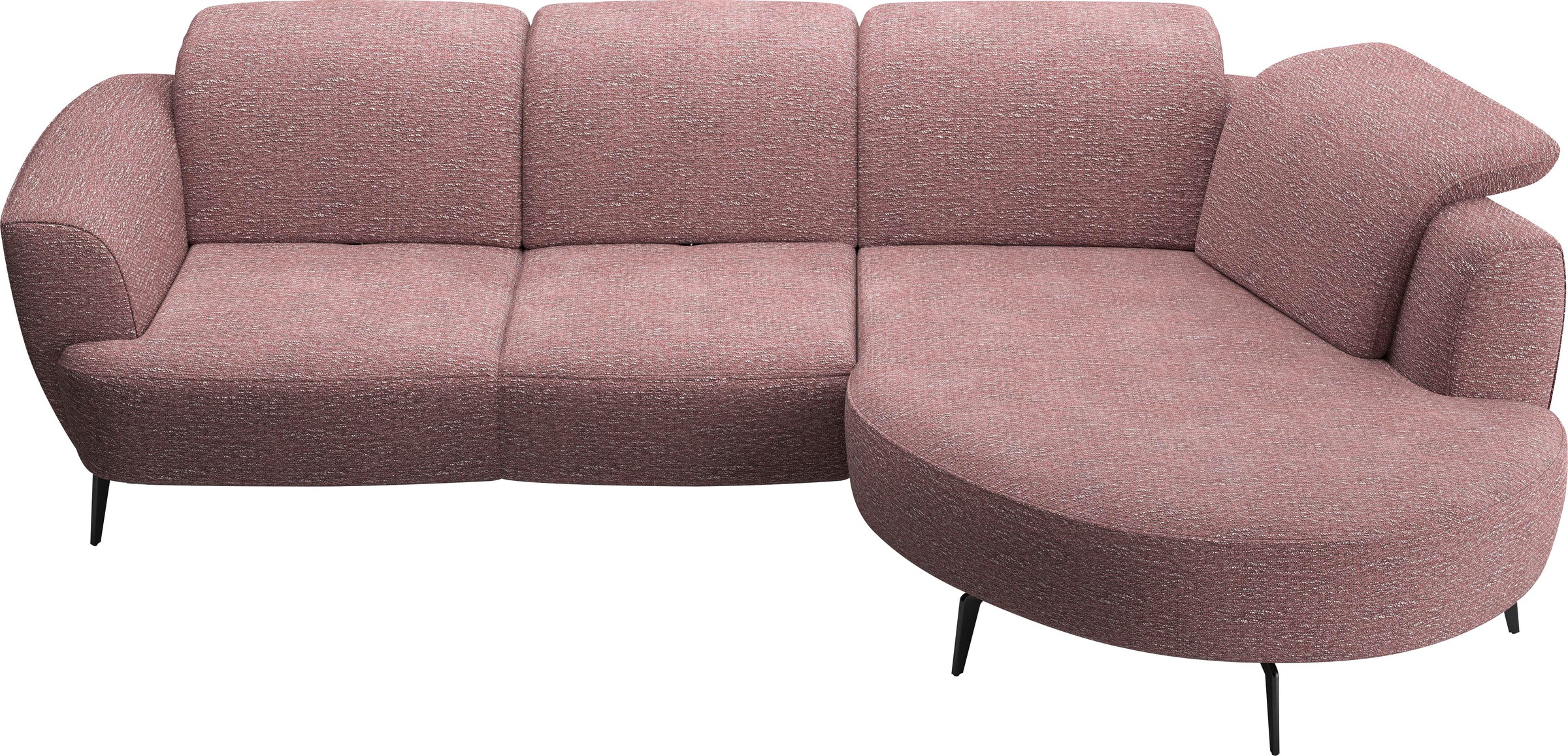 sit&more Ecksofa »Zoe«, ink.Sitztiefenverstellung, wahlweise mit Kopfteilverstellung
