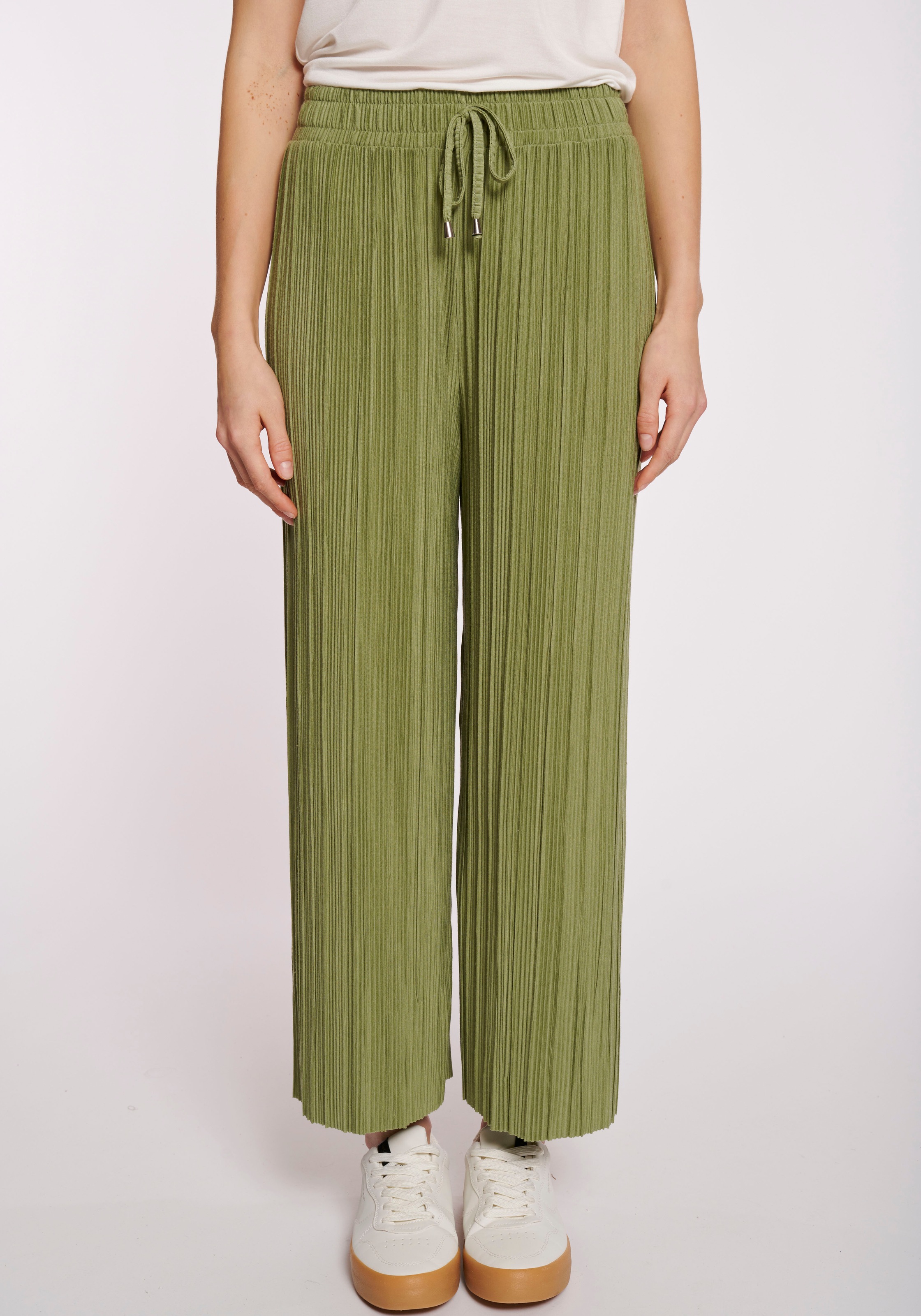 HaILY’S Schlupfhose "3/4 P TR Lo44retta" Sommerhose, mit Plisseefalten