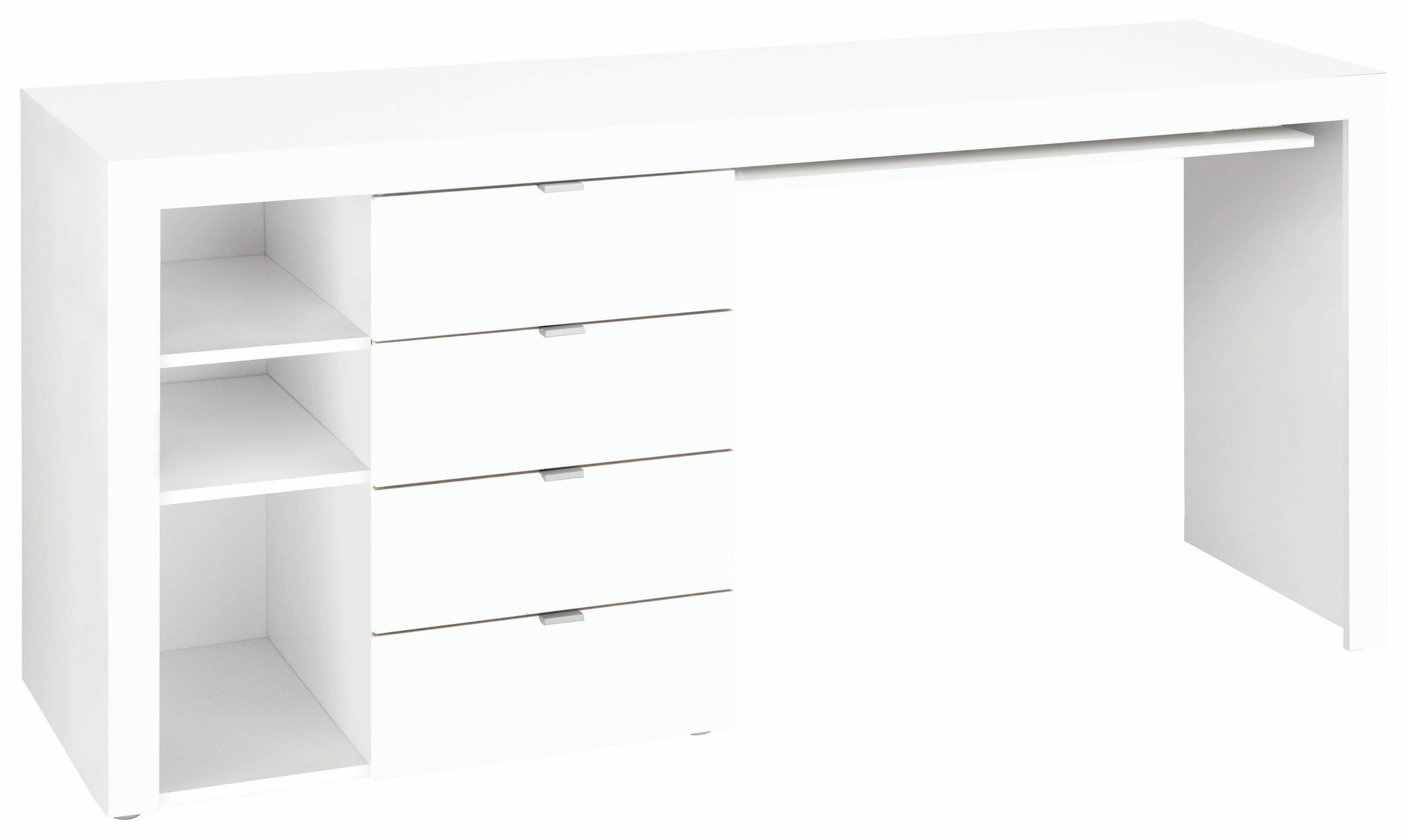 borchardt Möbel Schreibtisch "Dolly" mit 3 Fächern und 4 Schubkästen