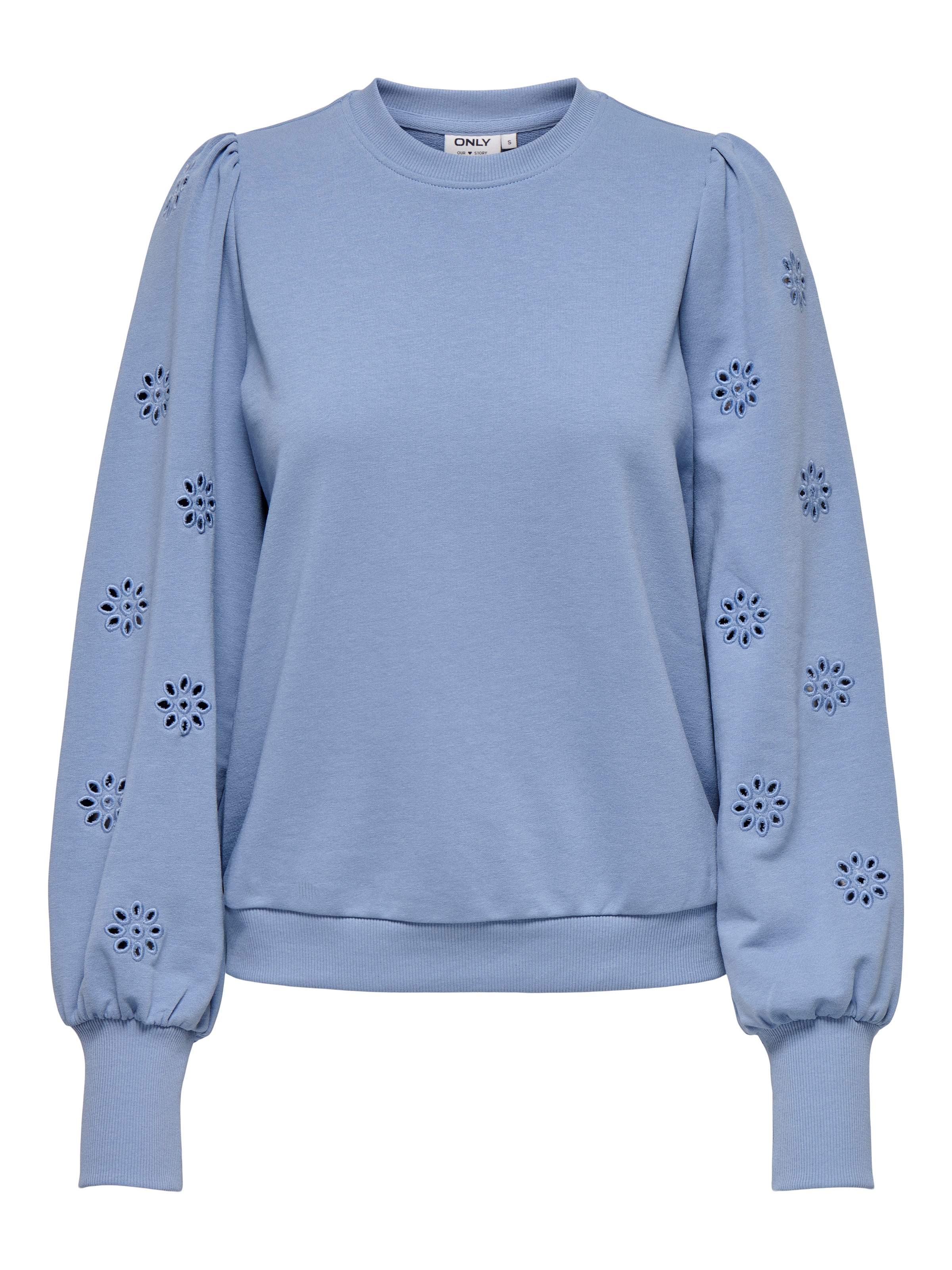 ONLY Sweatshirt »ONLFEMME L/S PUFF EMBROIDERY UB SWT«