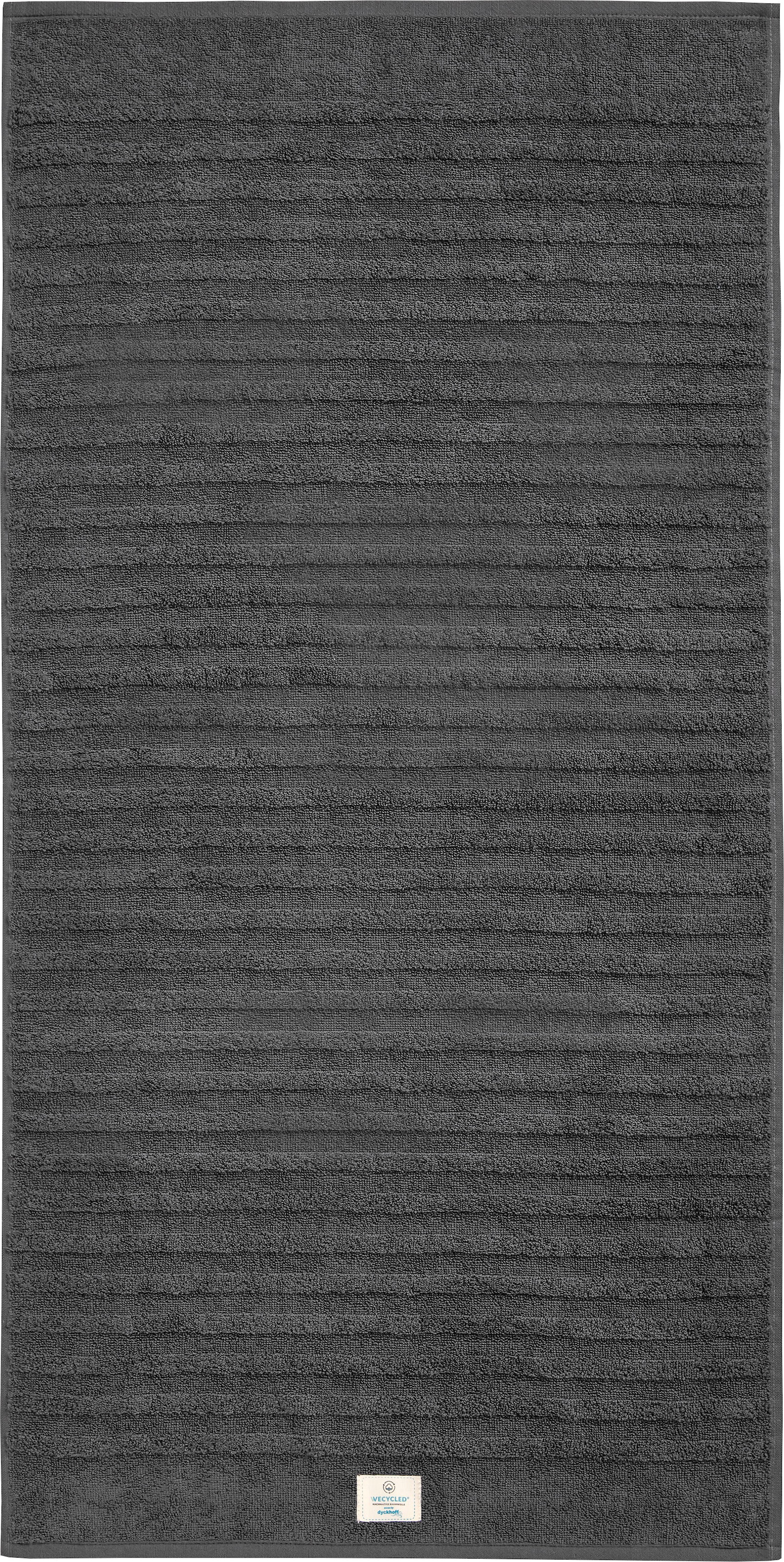 Dyckhoff Handtuch Set »Wecycled«, (3 St., 2x 50x100 cm-1x 70x140 cm), 2 Handtücher (50x100cm), 1 Duschtuch (70x140cm)