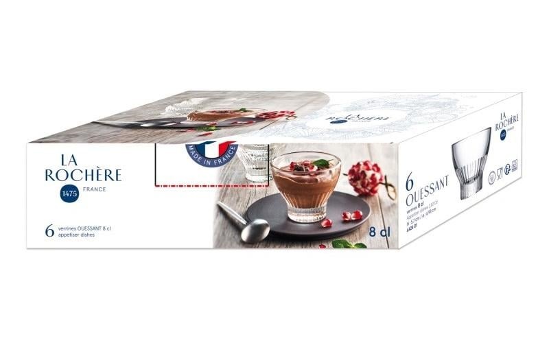 Lot de 6 mises en bouche, ouessant