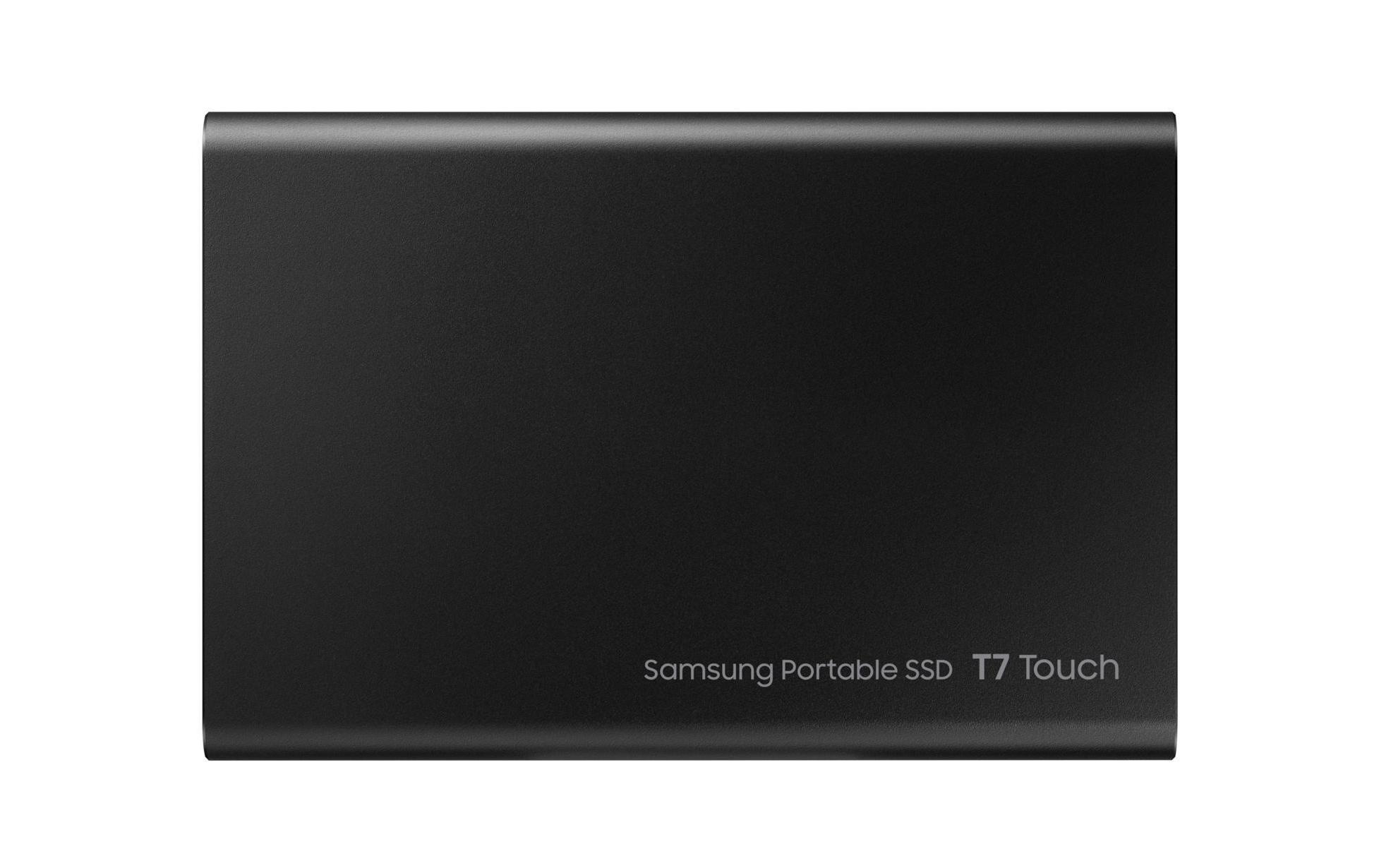 Samsung externe SSD »T7, 1 TB, Touch Black, USB 3.2 Gen 2«