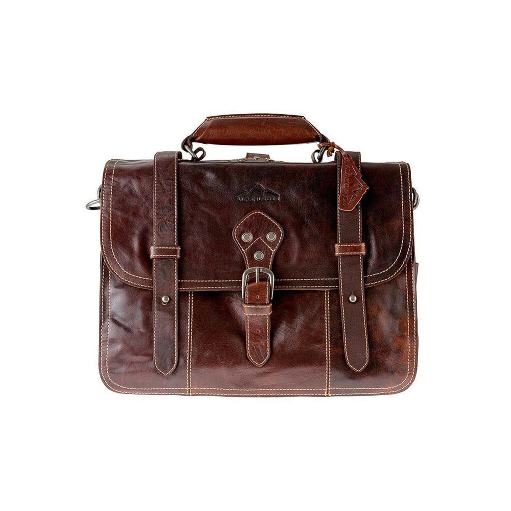 Laptoptasche »Alpenleder Brooks Brandy 15 Zoll«