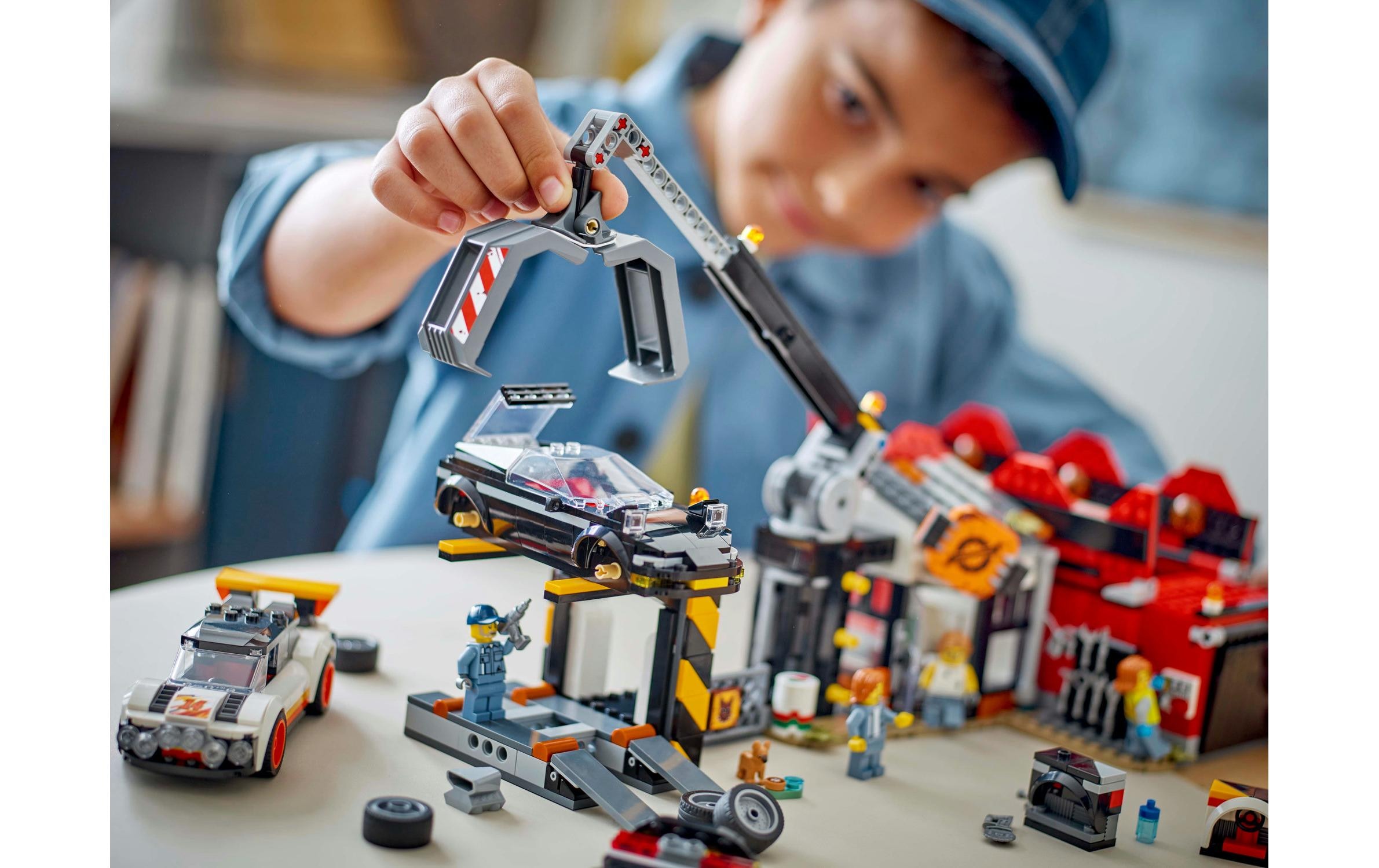LEGO® Spielbausteine »City Schrottplatz mit Autos 60472«, (871 St.)