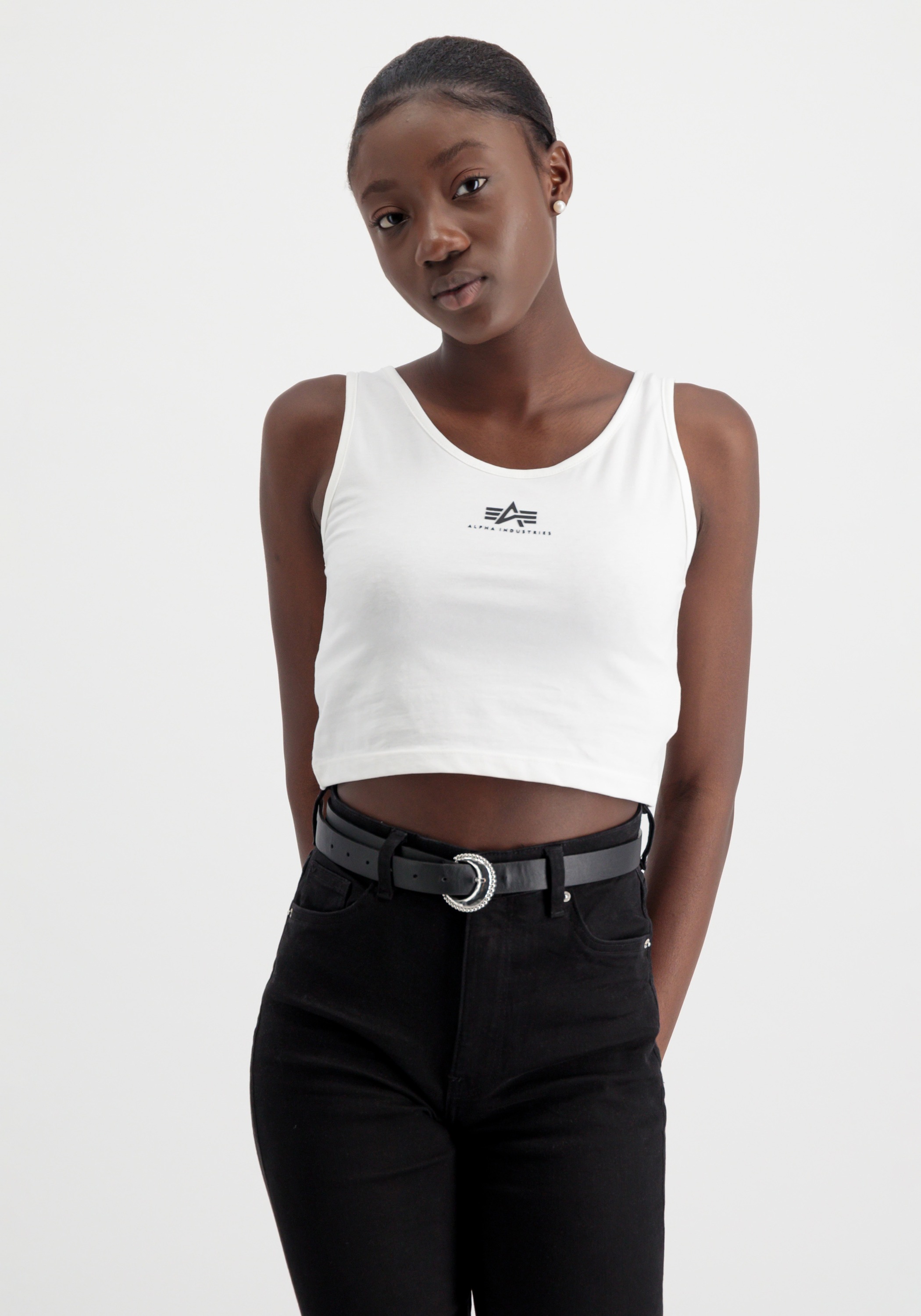 Alpha Industries Muskelshirt »Alpha Industries Women - Tanks Basic Crop-Tank SL Women«