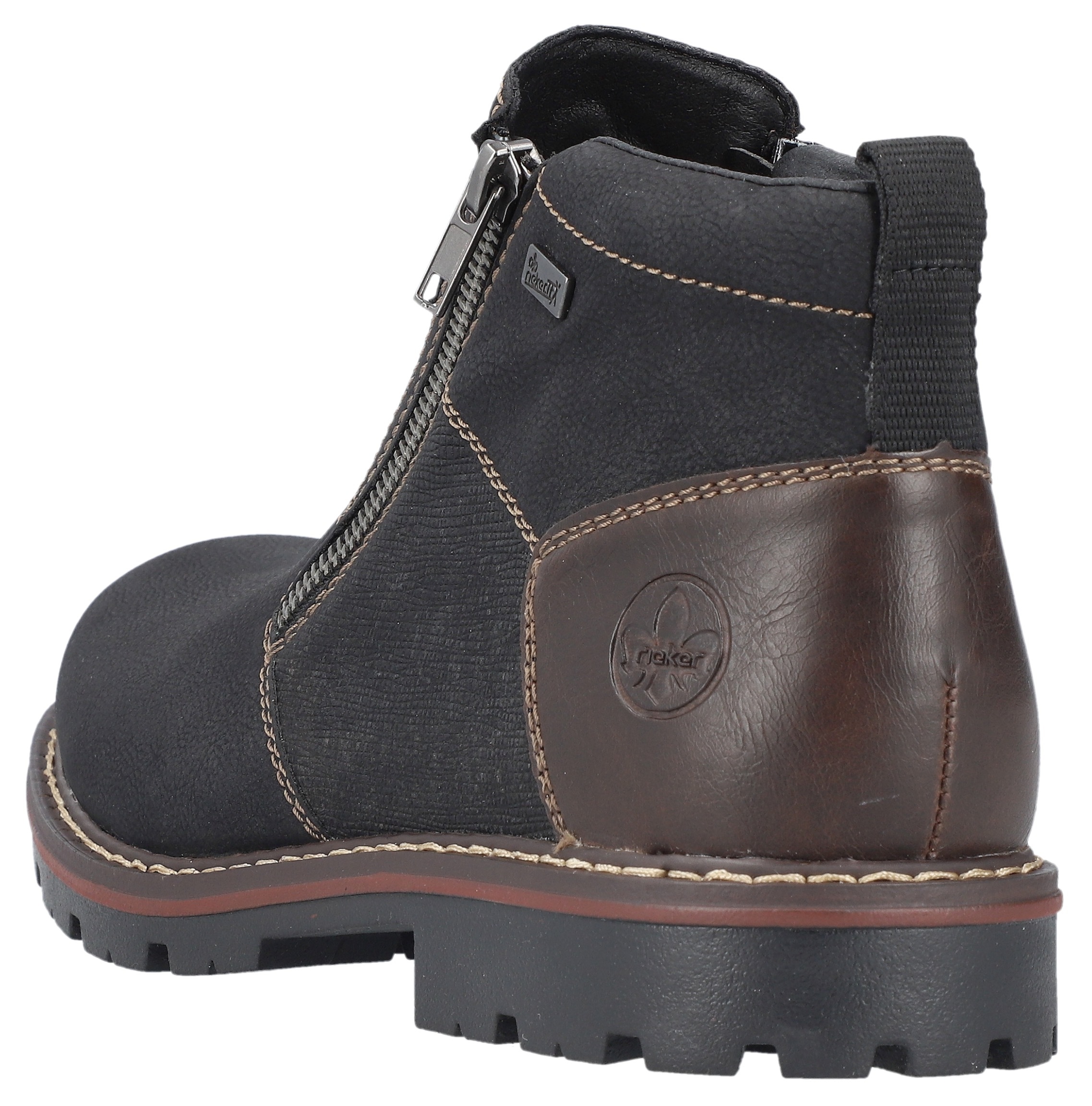 Rieker Winterstiefelette, Winterboots, Warmfutter, Reissverschlüsse, mit TEX-Ausstattung