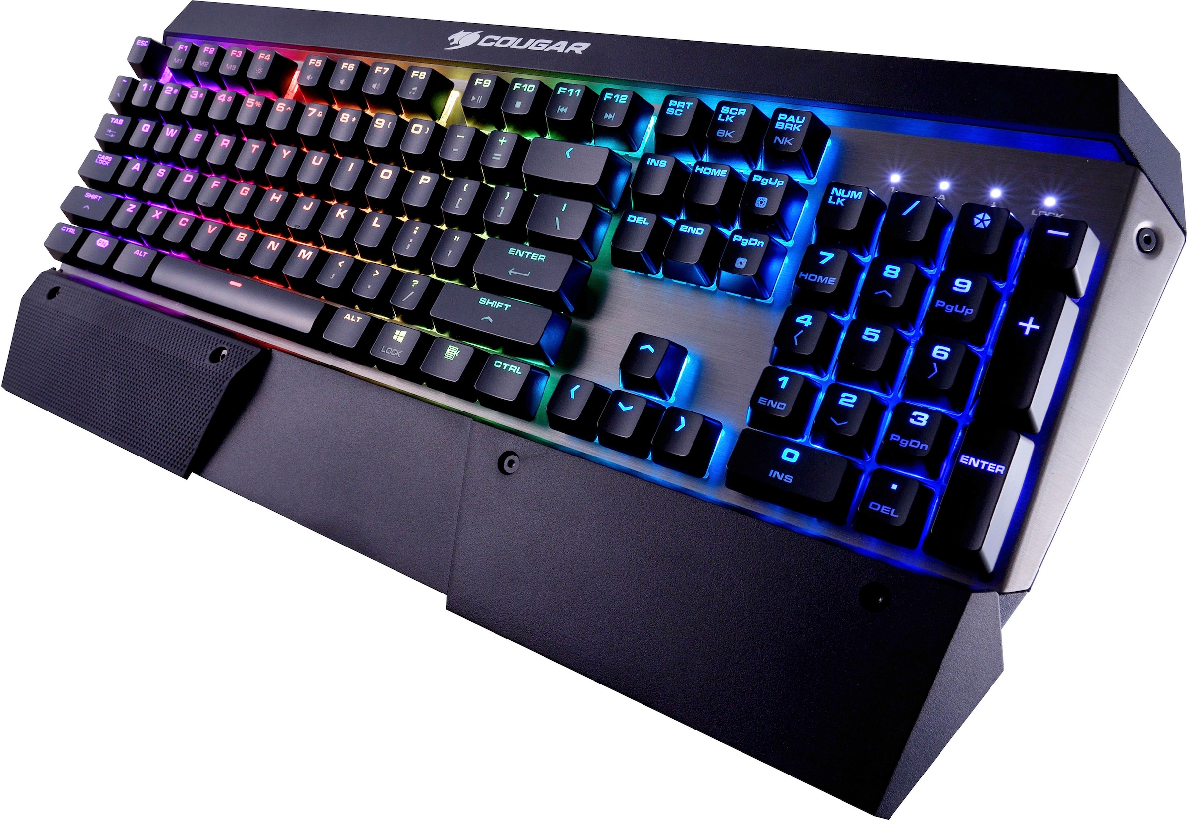 Cougar Gaming-Tastatur »Attack X3 RGB«, Cherry MX Silberfarben