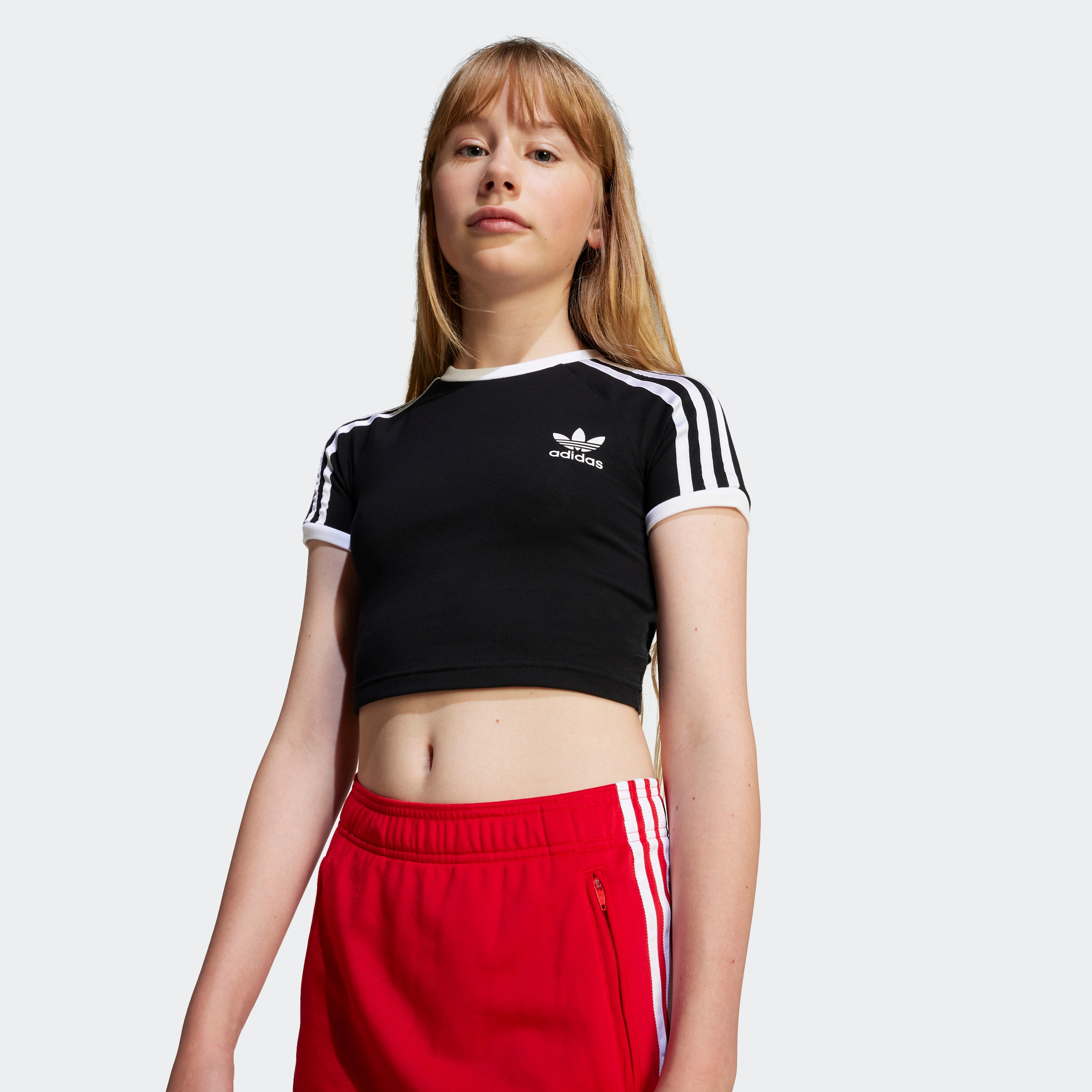 adidas Originals Tanktop »3S CROP TEE«