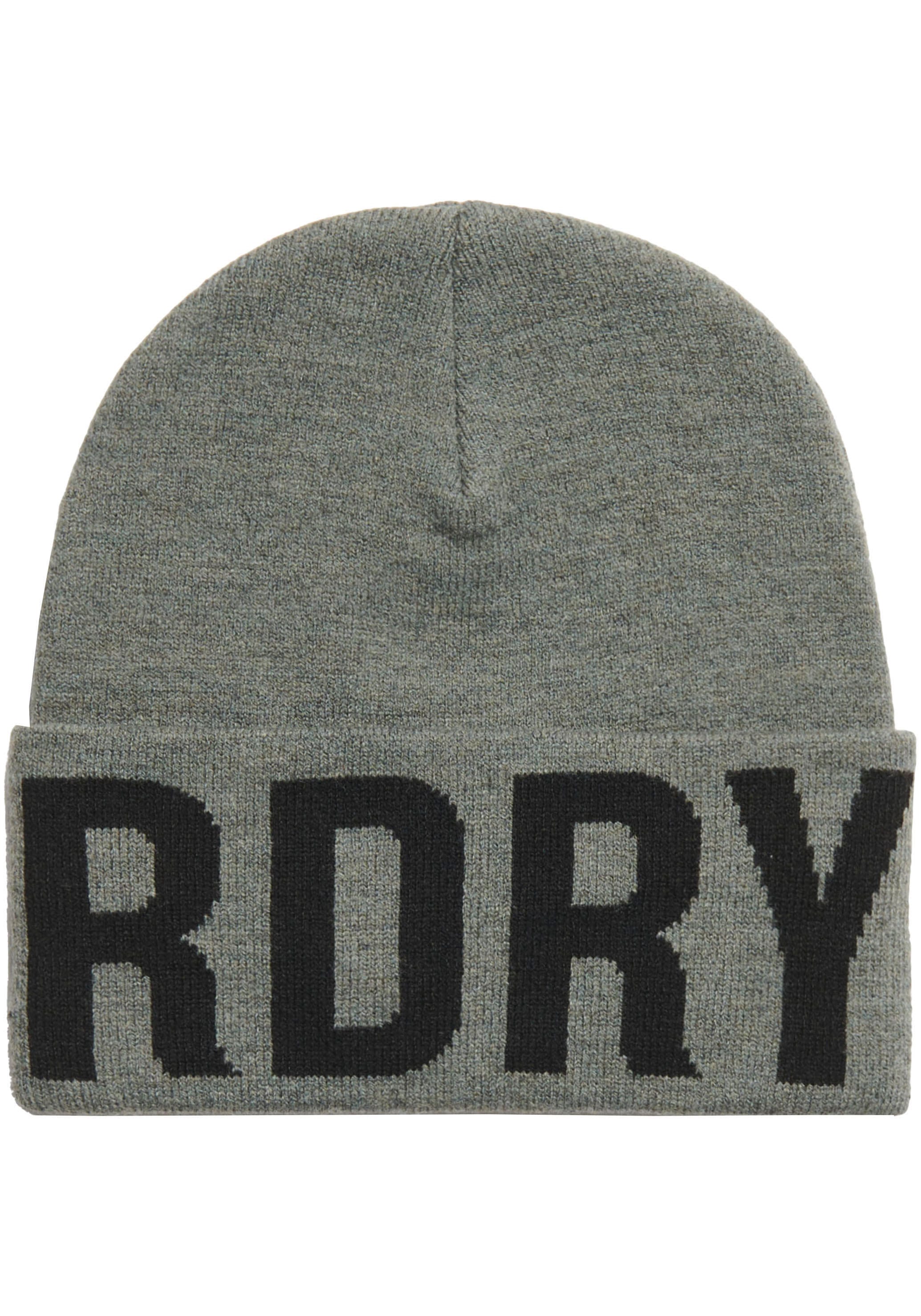 Superdry Beanie »BRANDED KNITTED BEANIE HAT«