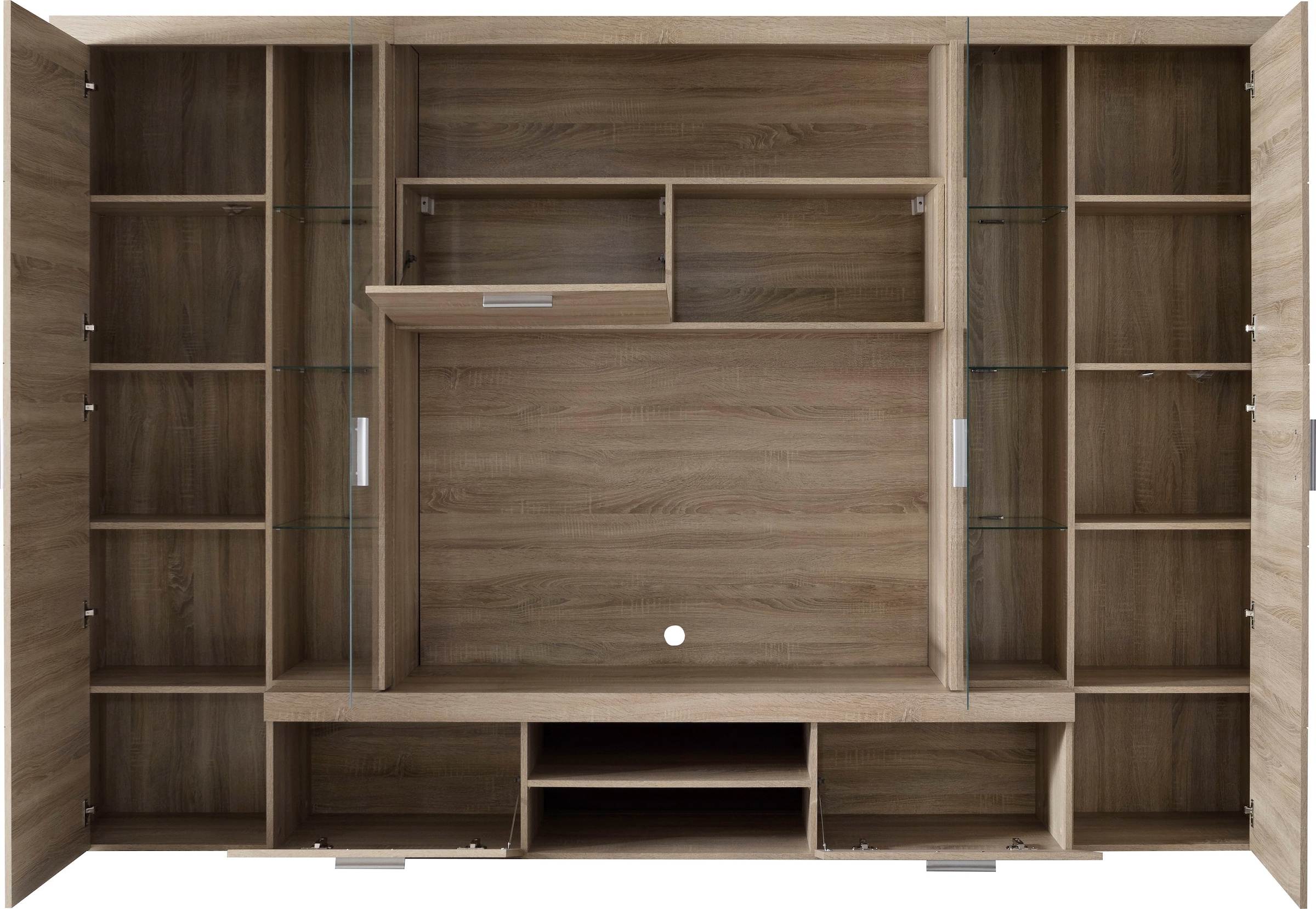 INOSIGN Wohnwand »Delhi«, kompaktes klassisches Design