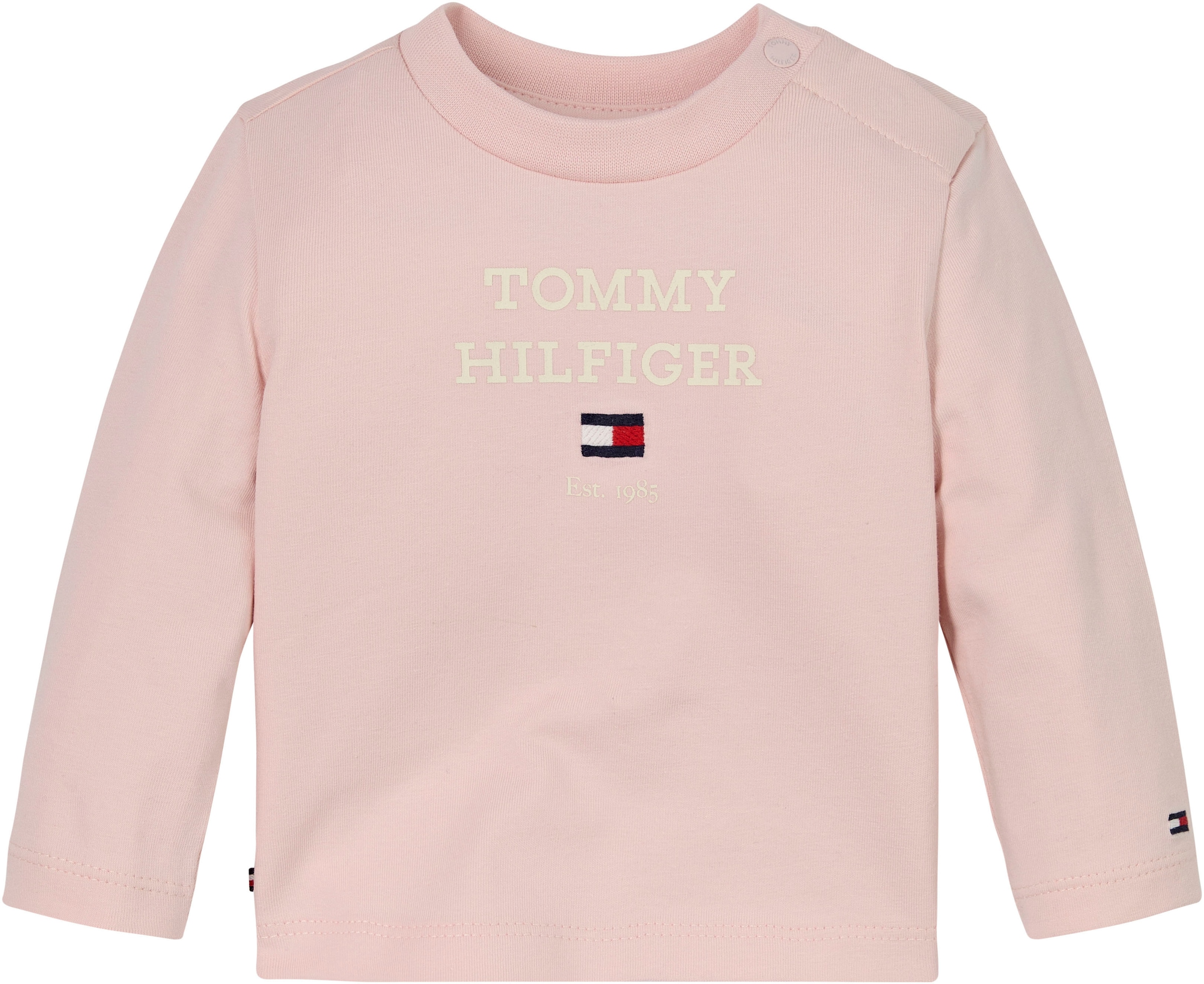 ✵ Tommy Hilfiger Langarmshirt »BABY online LOGO TEE Logoschriftzug mit TH L/S«, Jelmoli-Versand | kaufen