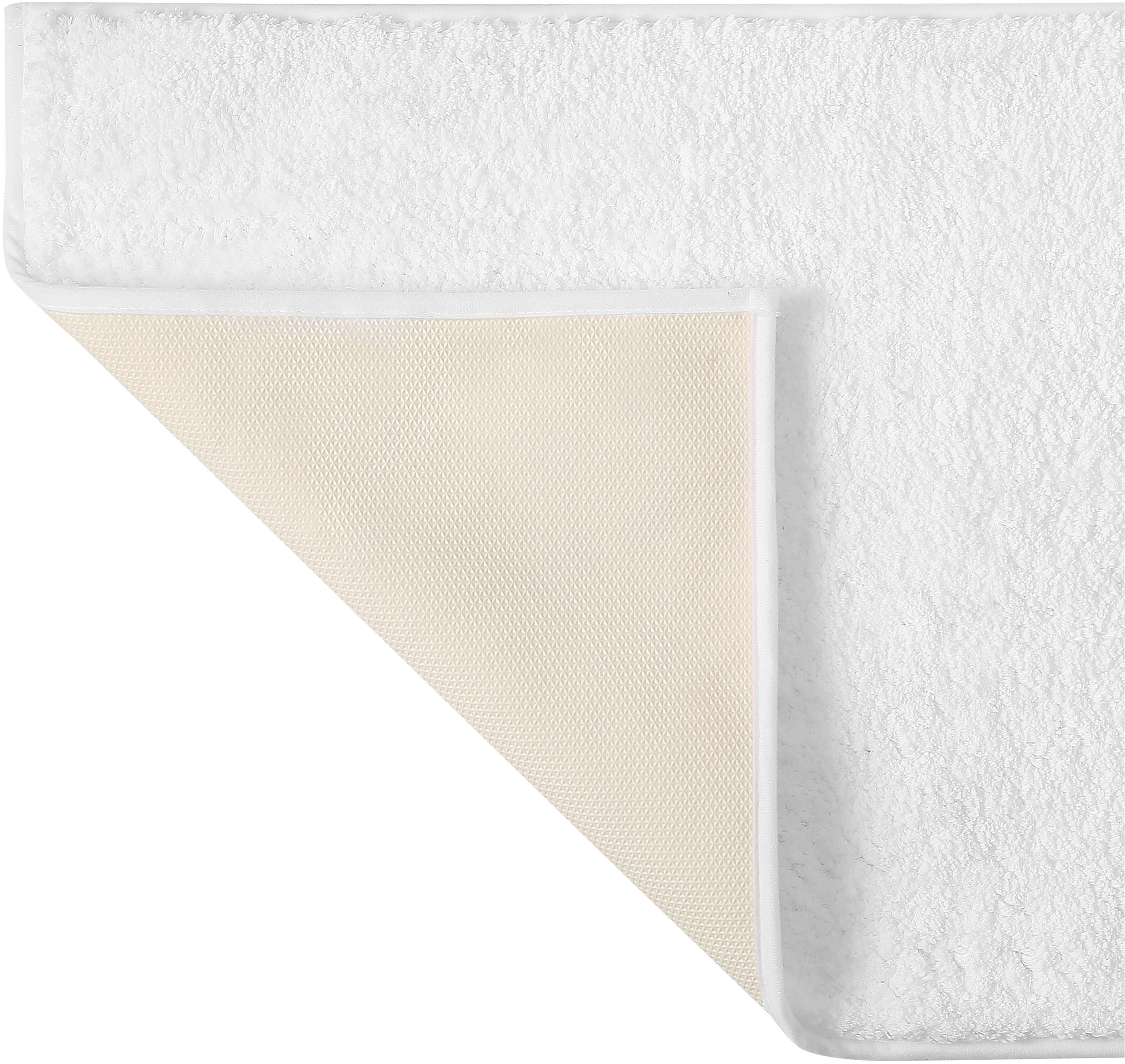 my home Badematte »Juna, Badteppich«, rutschhemmend beschichtet, fussbodenheizungsgeeignet-strapazierfähig, besonders weich, Badematten, unifarben