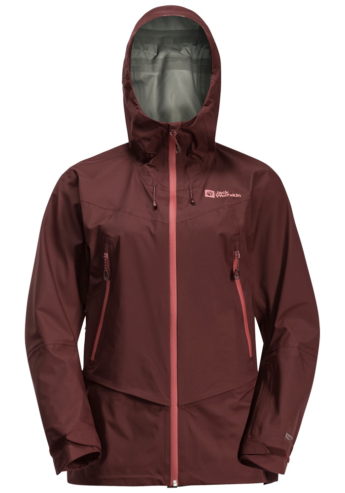 Jack Wolfskin Skijacke »ALPSPITZE PRO 3L JKT W«, mit Kapuze