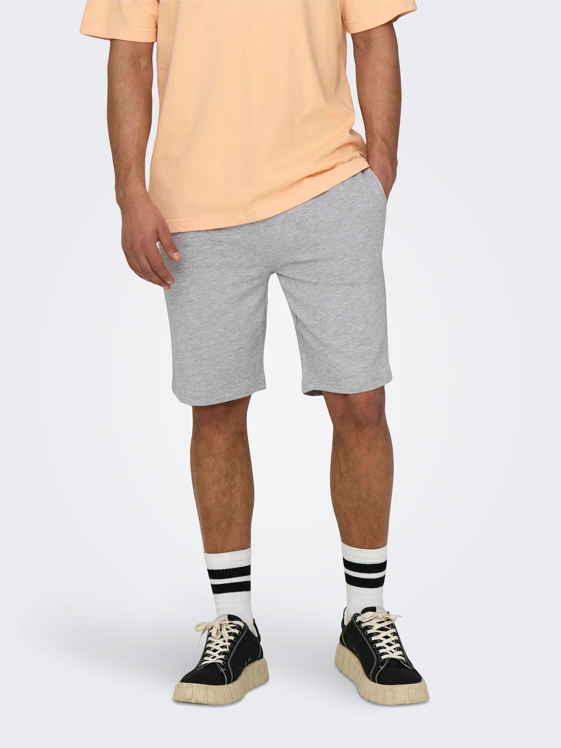 ONLY & SONS Sweatshorts »ONSNEIL SWEAT SHORTS«, unifarben