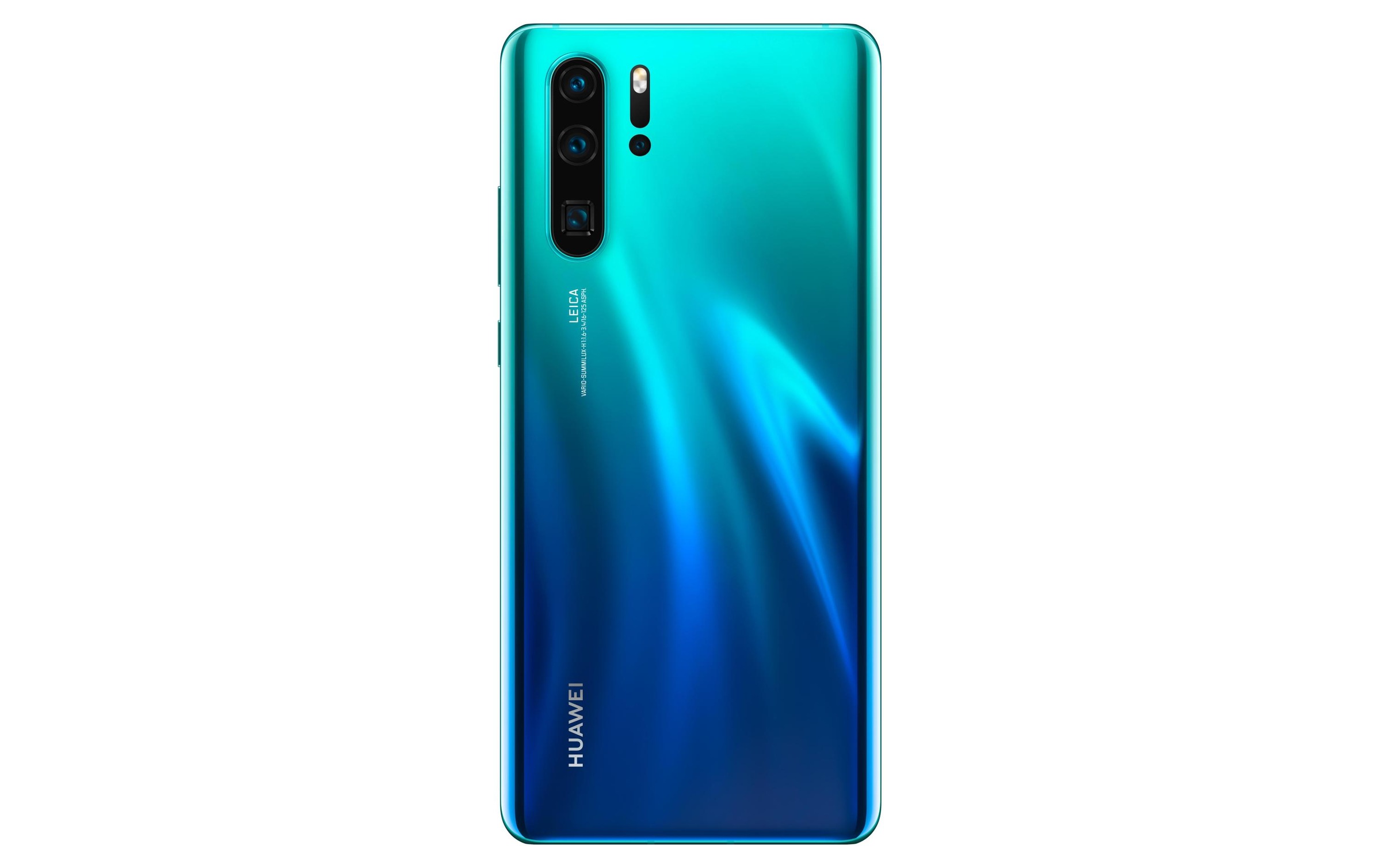 Huawei Smartphone »P30 Pro Aurora Blue«, Aurora Blue/Blau, 16,43 cm/6,47 Zoll, 128 GB Speicherplatz, 40 MP Kamera