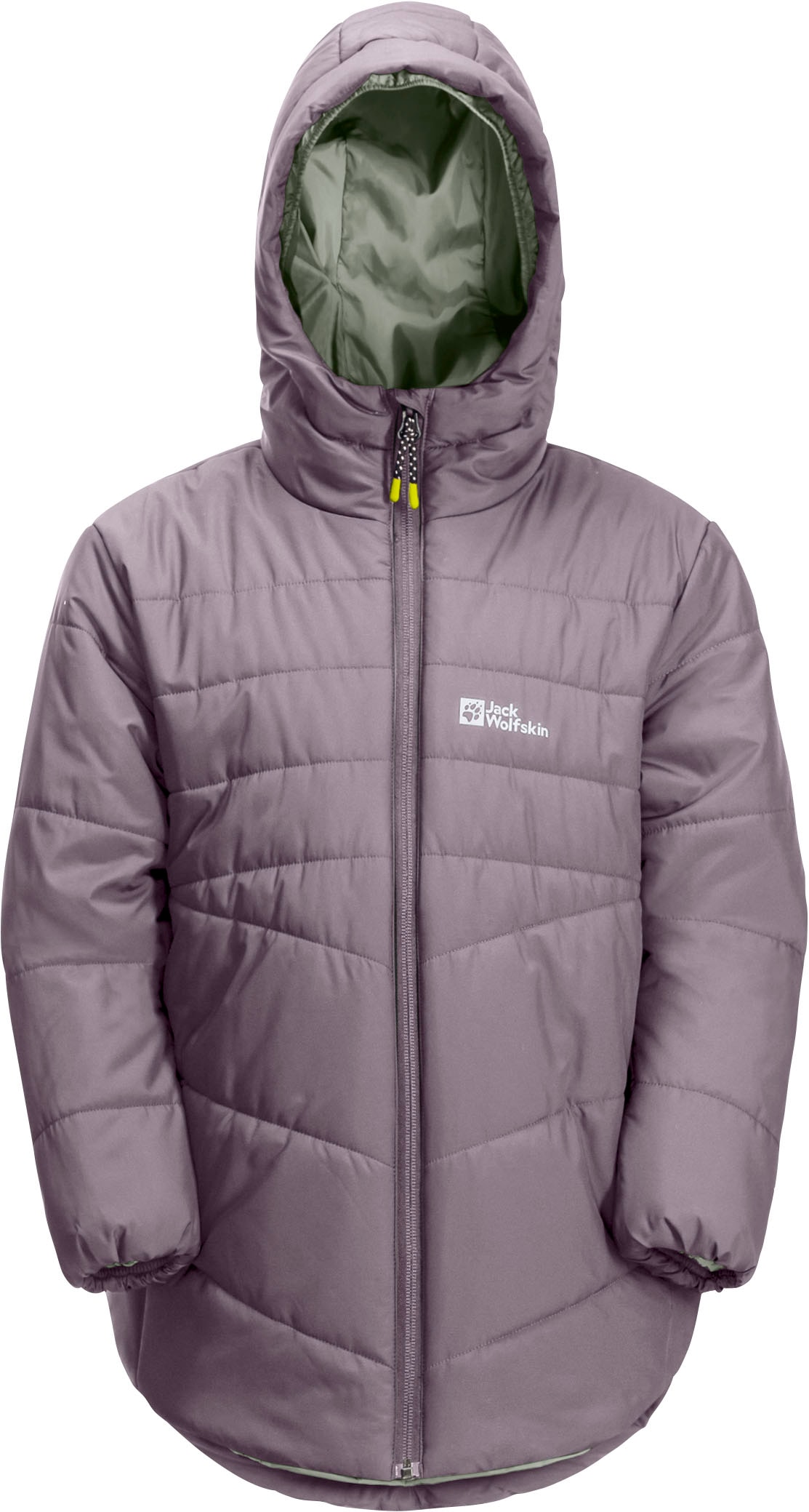 Jack Wolfskin Steppjacke »SOLYINS für Kinder«, mit Kapuze