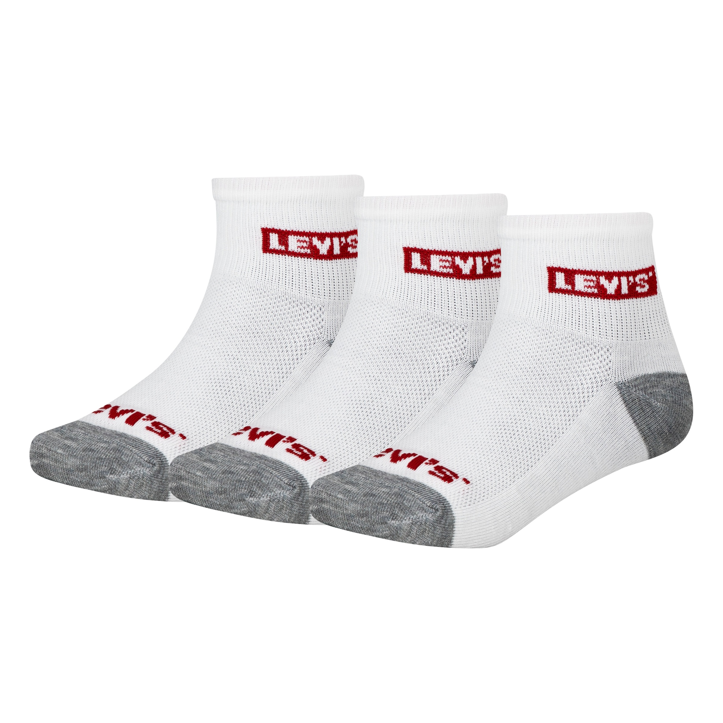 Levi's® Kids Kurzsocken »LHN BOX TAB LOW CUT 6PK MarkeL« Packung, 6 Stk. tlg. UNISEX