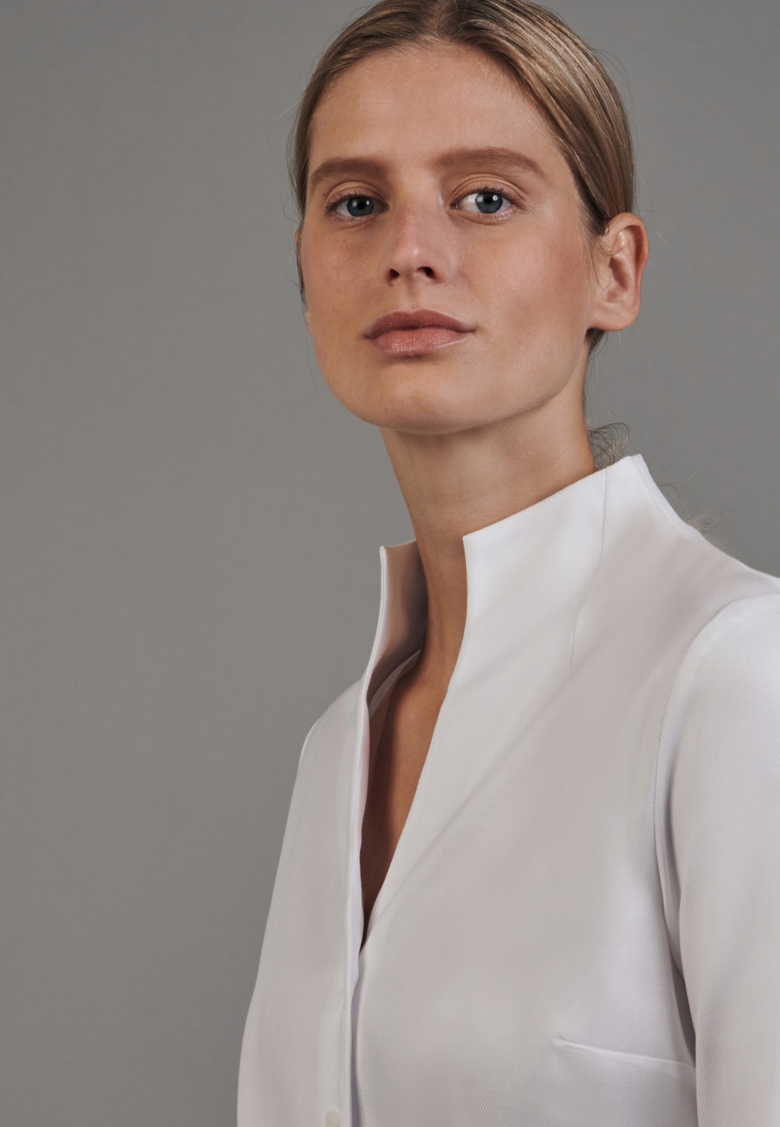Rose«, Jelmoli-Versand »Schwarze bestellen Uni Kragen Klassische Bluse online Langarm | seidensticker