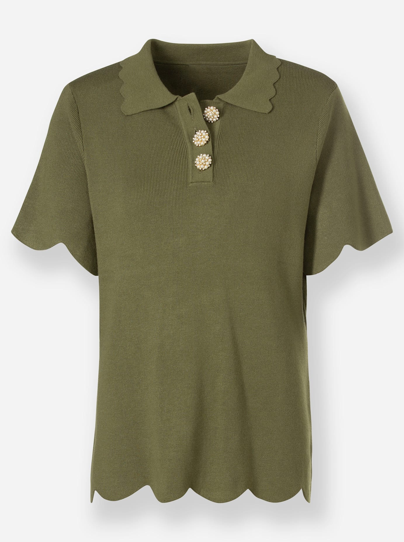 heine Kurzarmpullover »Halbarm-Pullover«