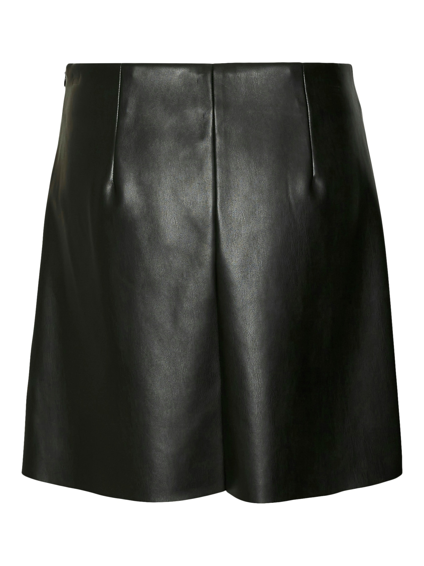 Vero Moda Lederimitatrock »VMNELLY HR SHORT PL SKIRT NOOS«