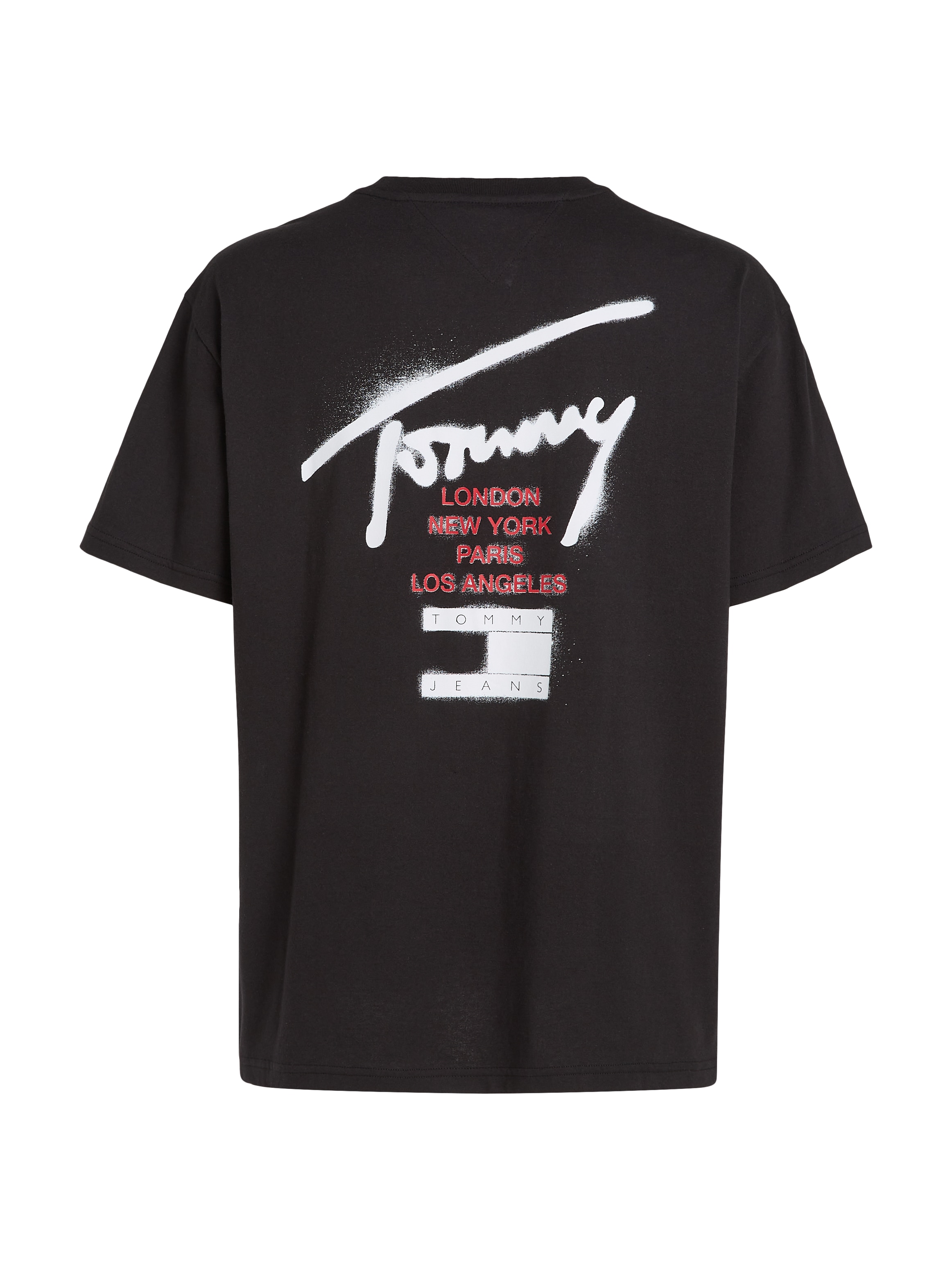 Tommy Jeans T-Shirt »TJM REG GRAFFITI SIG TEE EXT«, mit Logoschriftzug