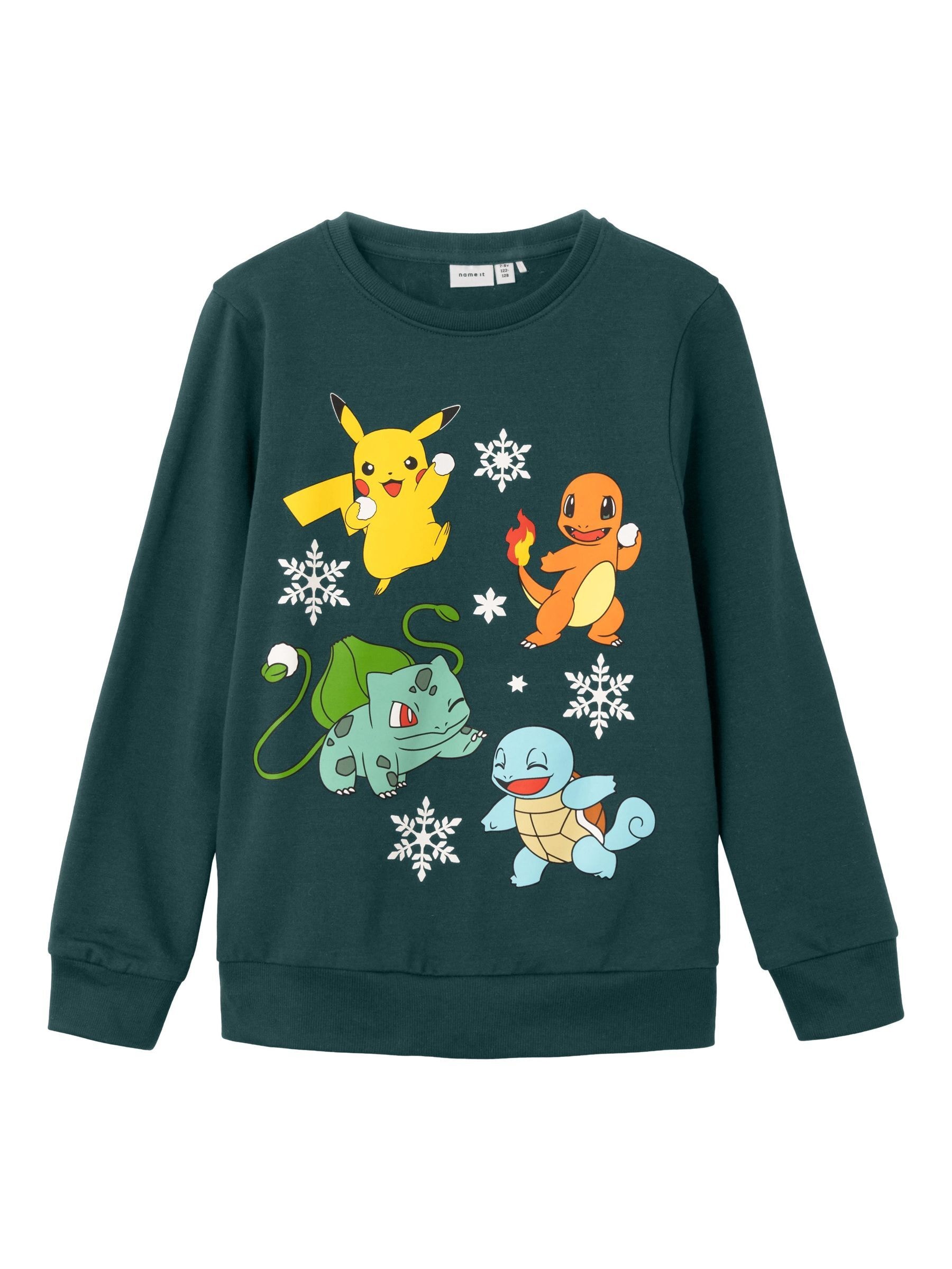 Name It Sweatshirt »NKMOLEF POKEMON SWEAT BRU BFU«