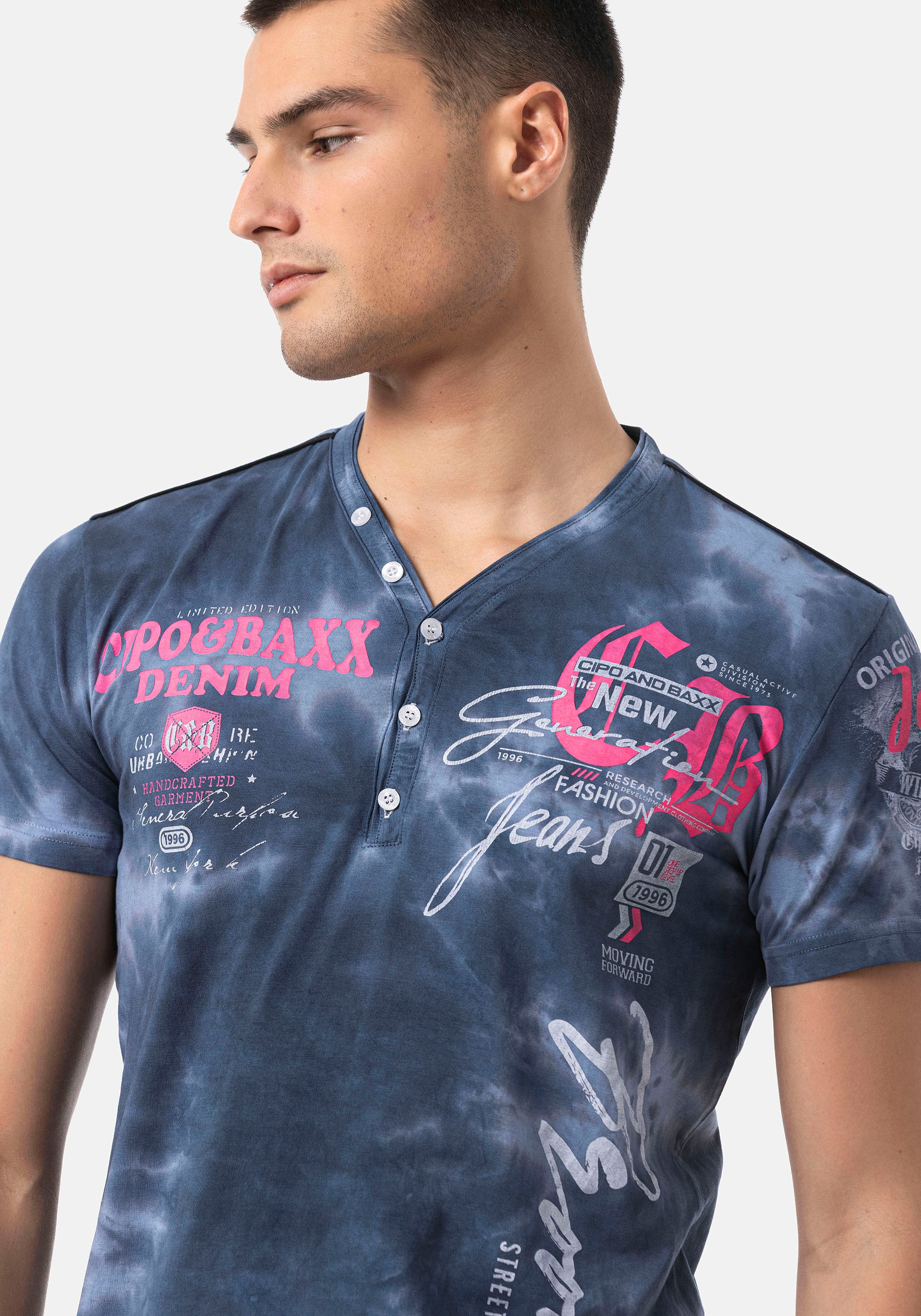 Cipo & Baxx Kurzarmshirt
