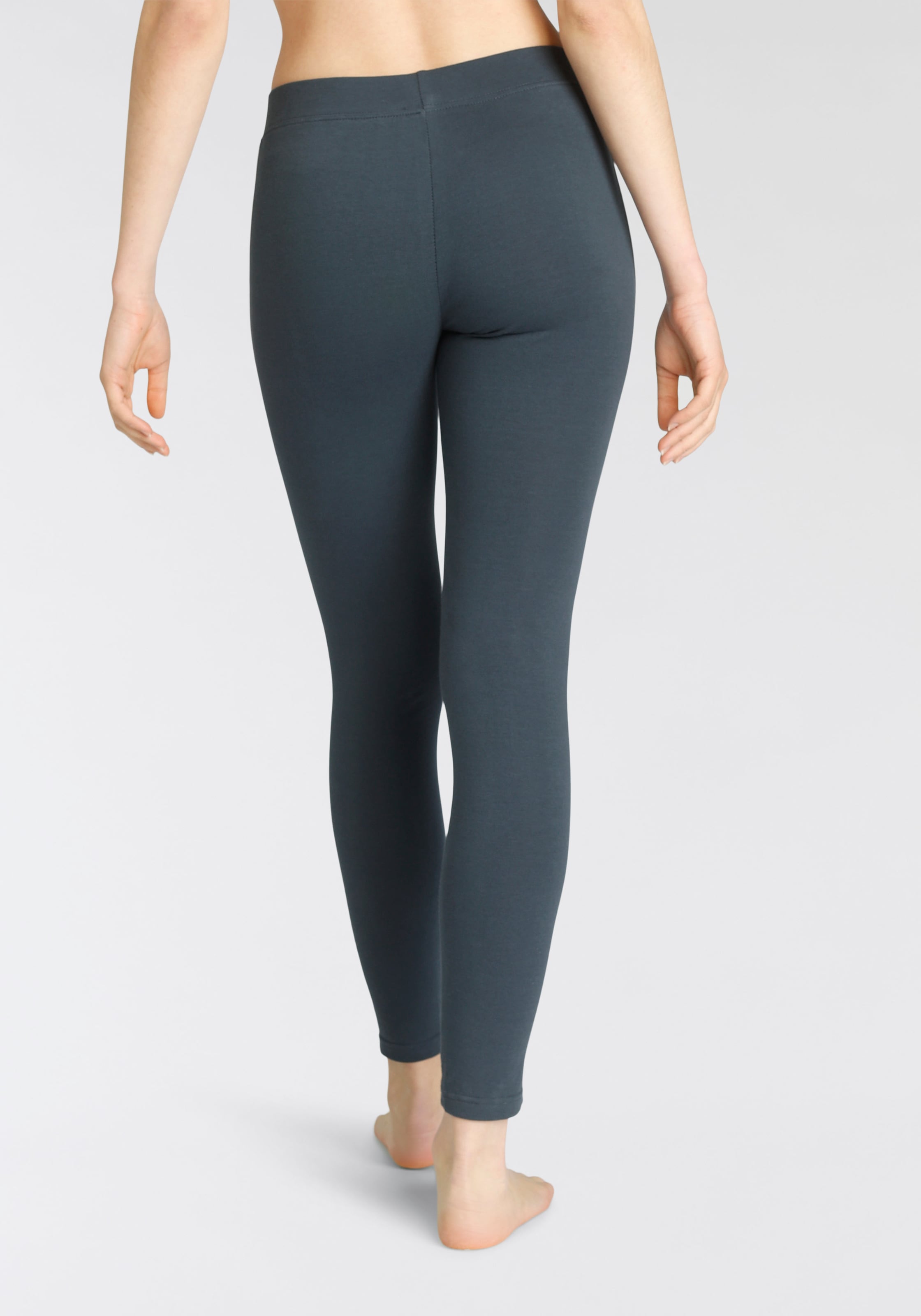 H.I.S Leggings, mit weisser Kontrastpaspel, Loungewear