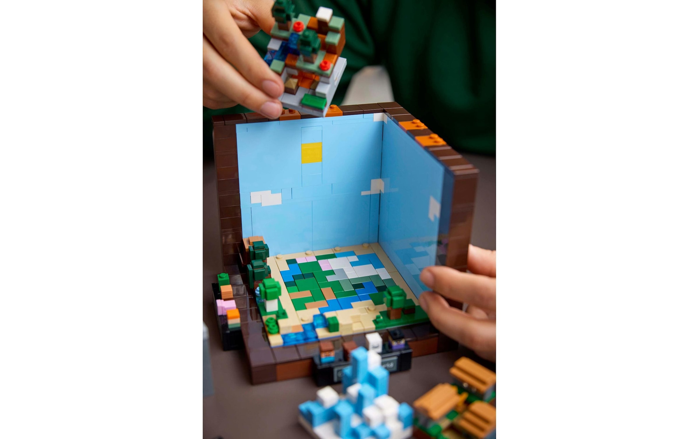 LEGO® Konstruktionsspielsteine »Minecraft Die Werkbank 21265«, (1195 St.)