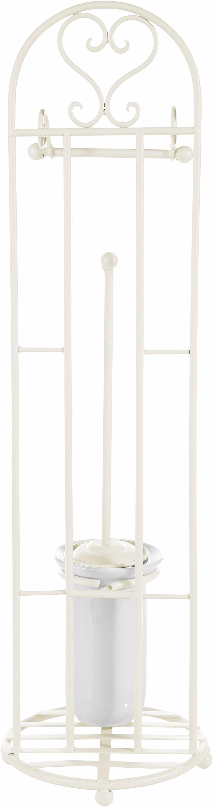 Ambiente Haus Toilettenpapierhalter »Antik«, antikweiss