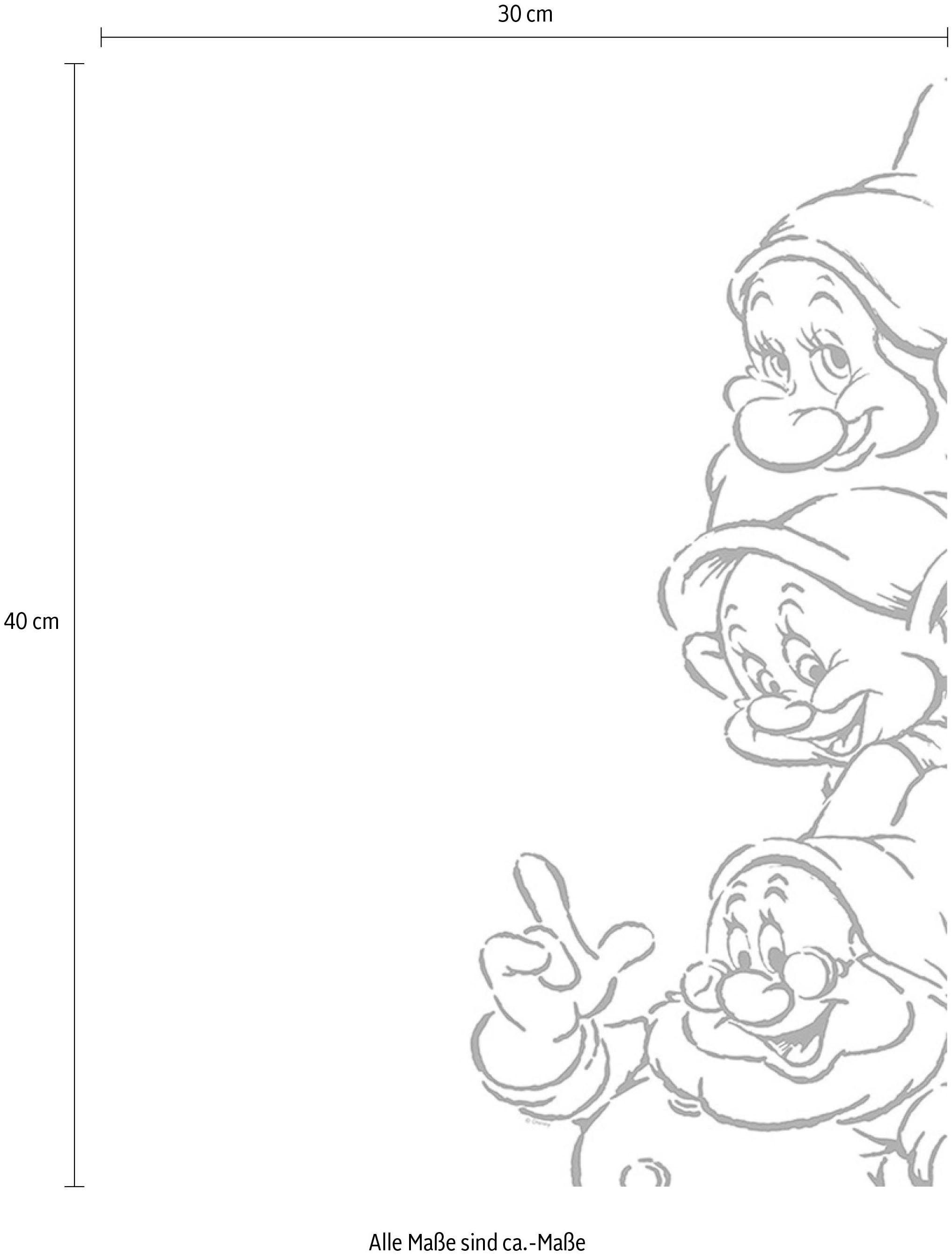 ✵ Komar Poster »Snow Disney, bestellen Kinderzimmer, | Jelmoli-Versand online St.), Schlafzimmer, Dwarves«, Wohnzimmer White (1