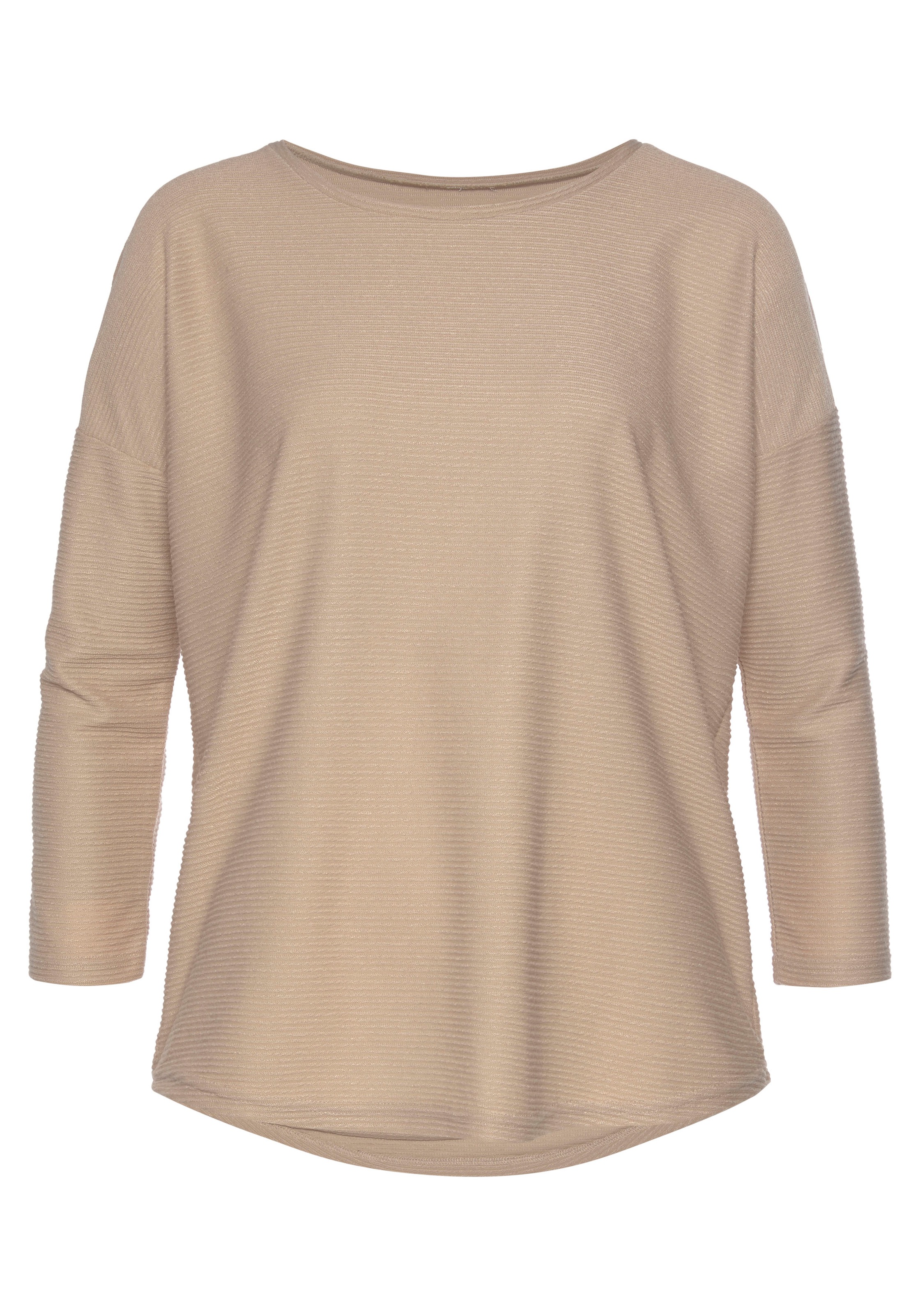 bei bestellen strukturierter Jelmoli-Versand online 3/4-Arm-Shirt, aus Schweiz Qualität Vivance