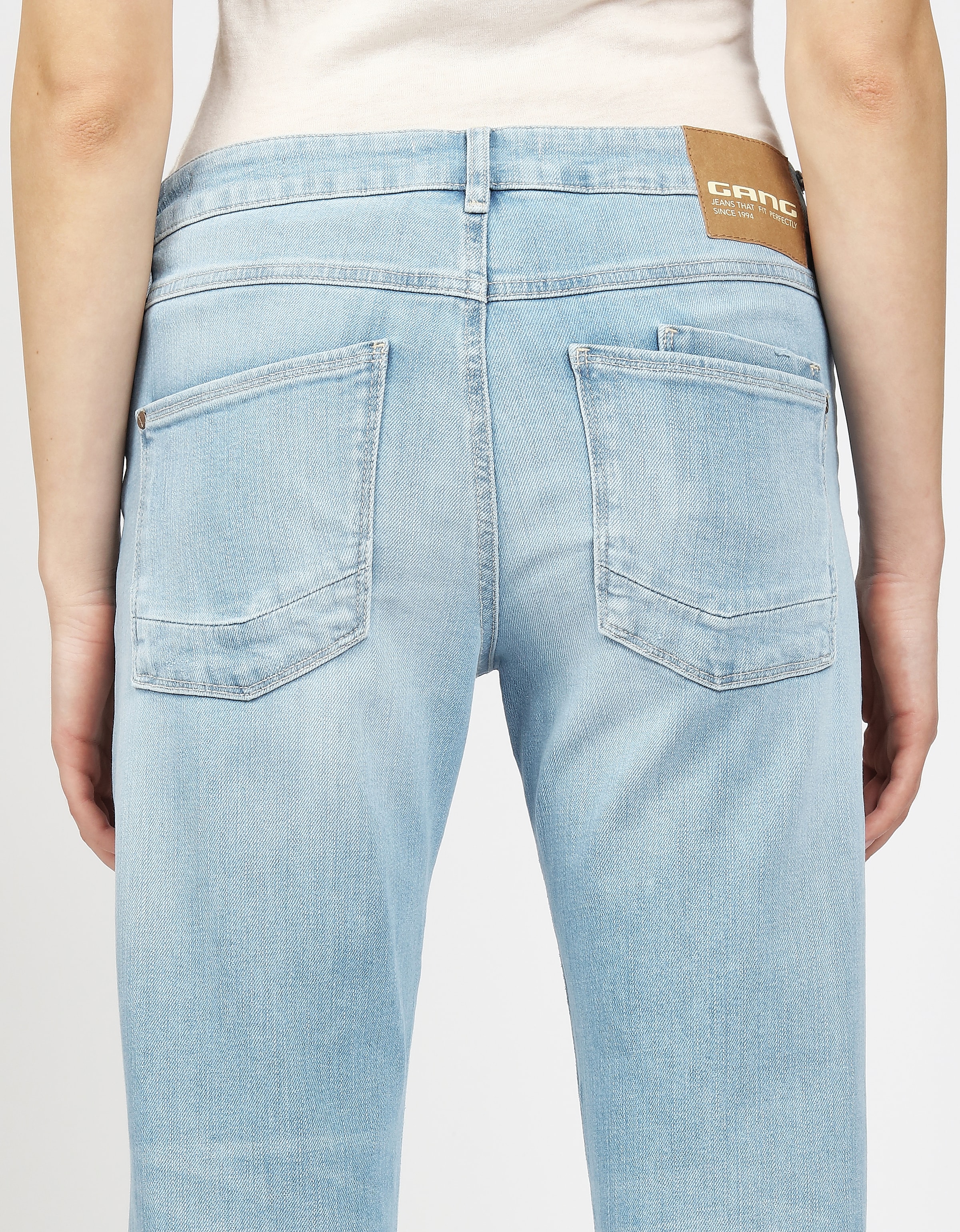 GANG Boyfriend-Jeans »94NADIA«, 5-Pocket Style mit Reissverschluss und Knopf