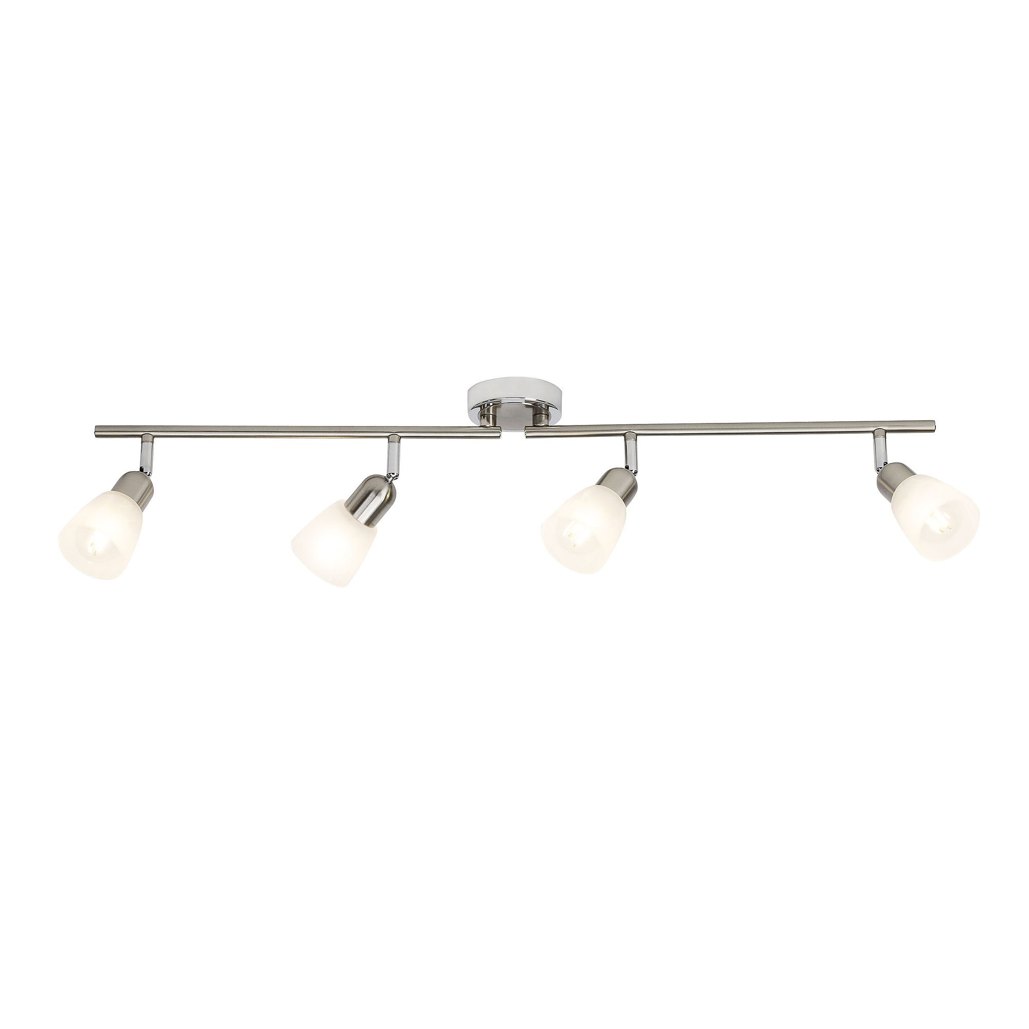 Deckenstrahler »Bethany«, 4 flammig, Leuchtmittel E14 | LED wechselbar, LED Spotrohr...