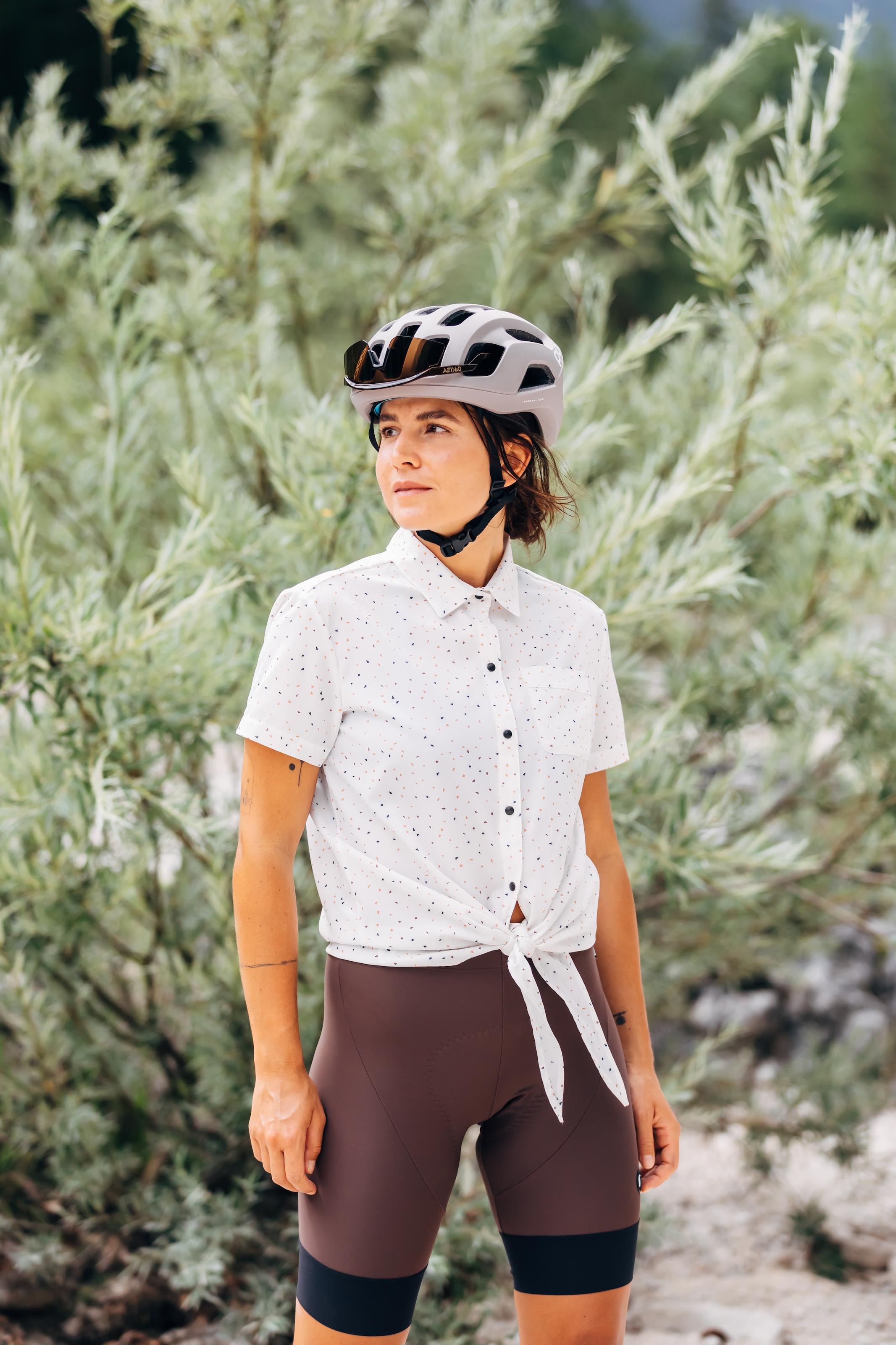 Gonso Fahrradhose »SQlab GO BIB W«, Damen Radhose, Sitzpolster und Träger, moderne Radlerhose, Tight Fit