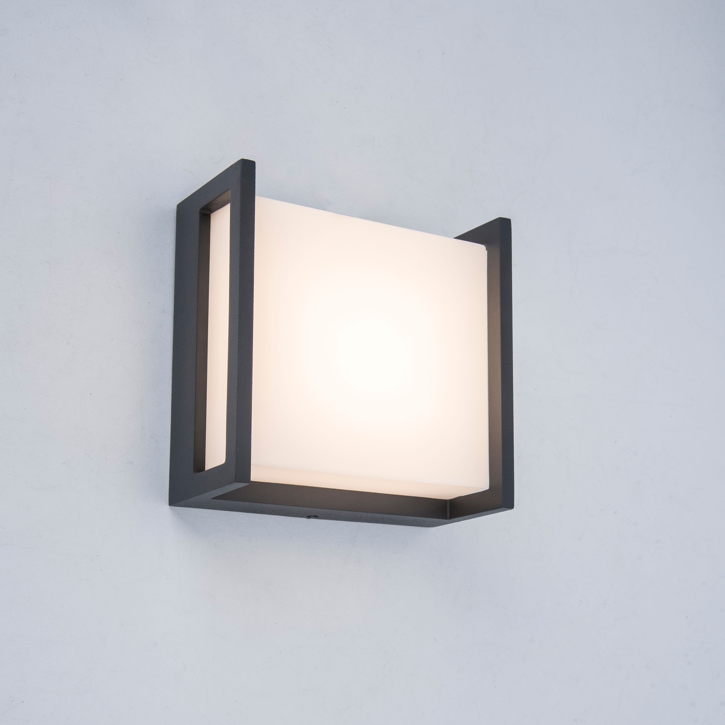 LUTEC LED Aussen-Wandleuchte »QUBO«, Leuchtmittel LED-Modul | LED fest integriert