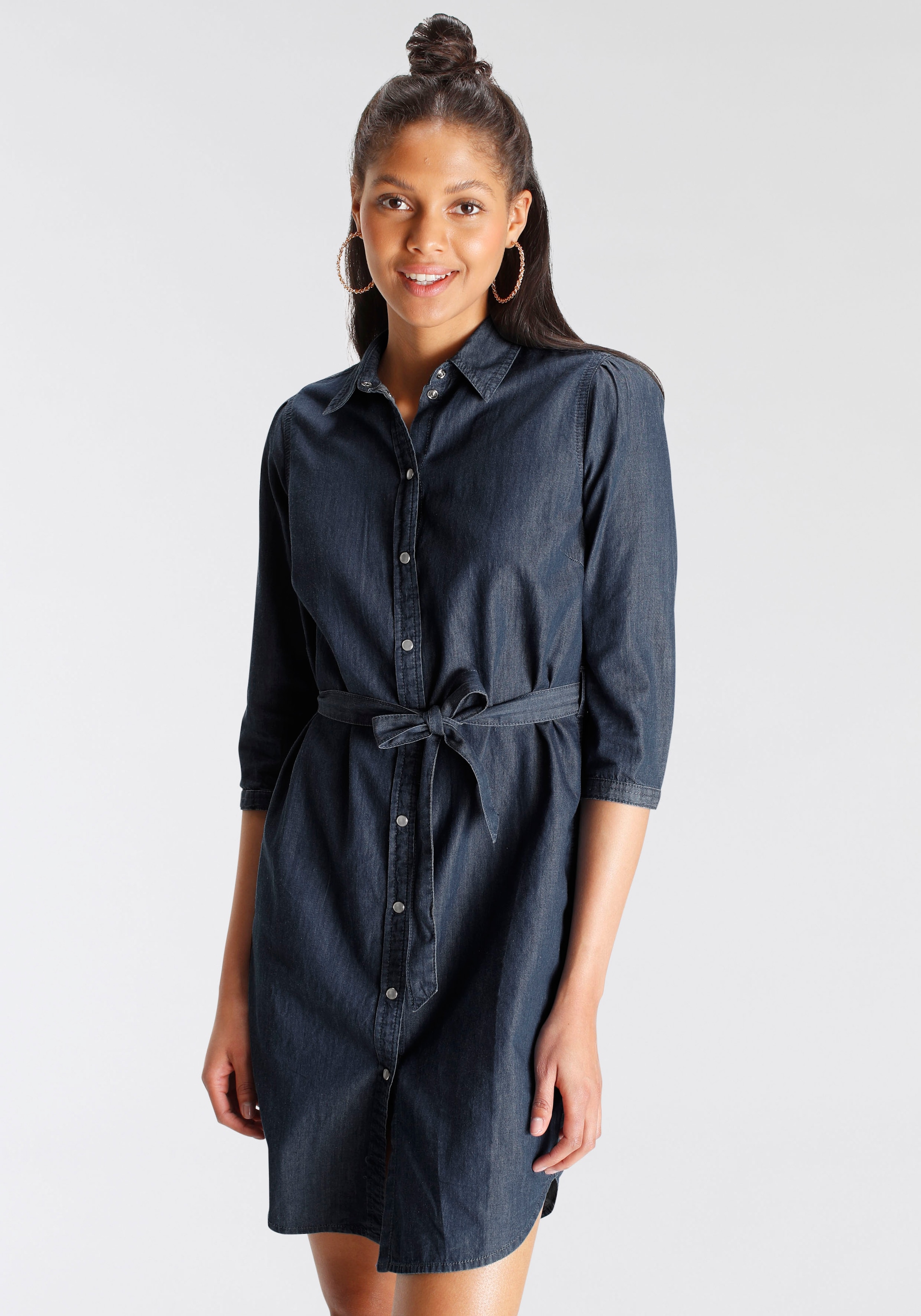 AJC Hemdblusenkleid, in Jeans-Optik - NEUE KOLLEKTION online kaufen bei  Jelmoli-Versand Schweiz | Jeanskleider