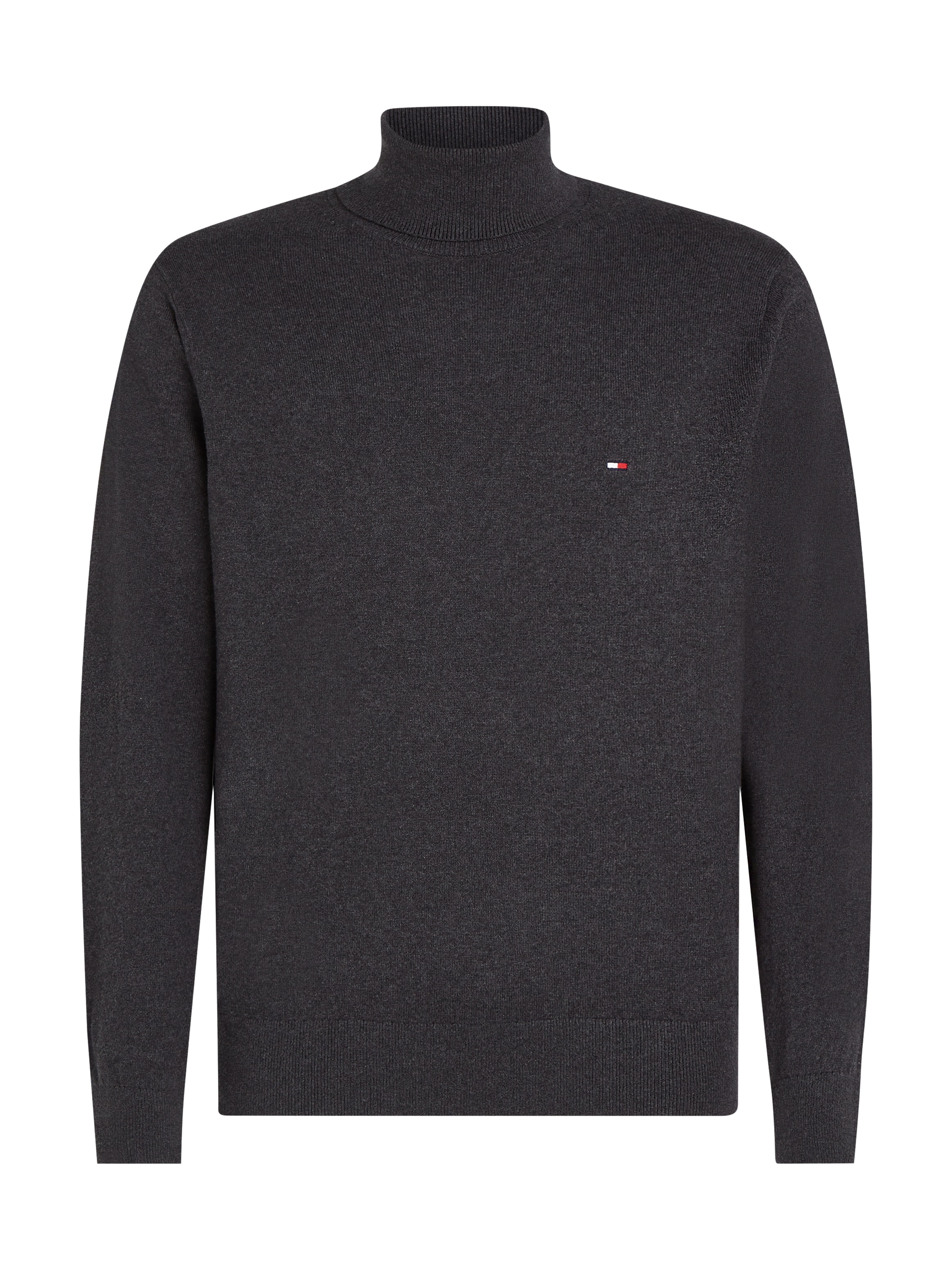 Tommy Hilfiger Rollkragenpullover »PIMA ORG CTN CASHMERE ROLL NECK«